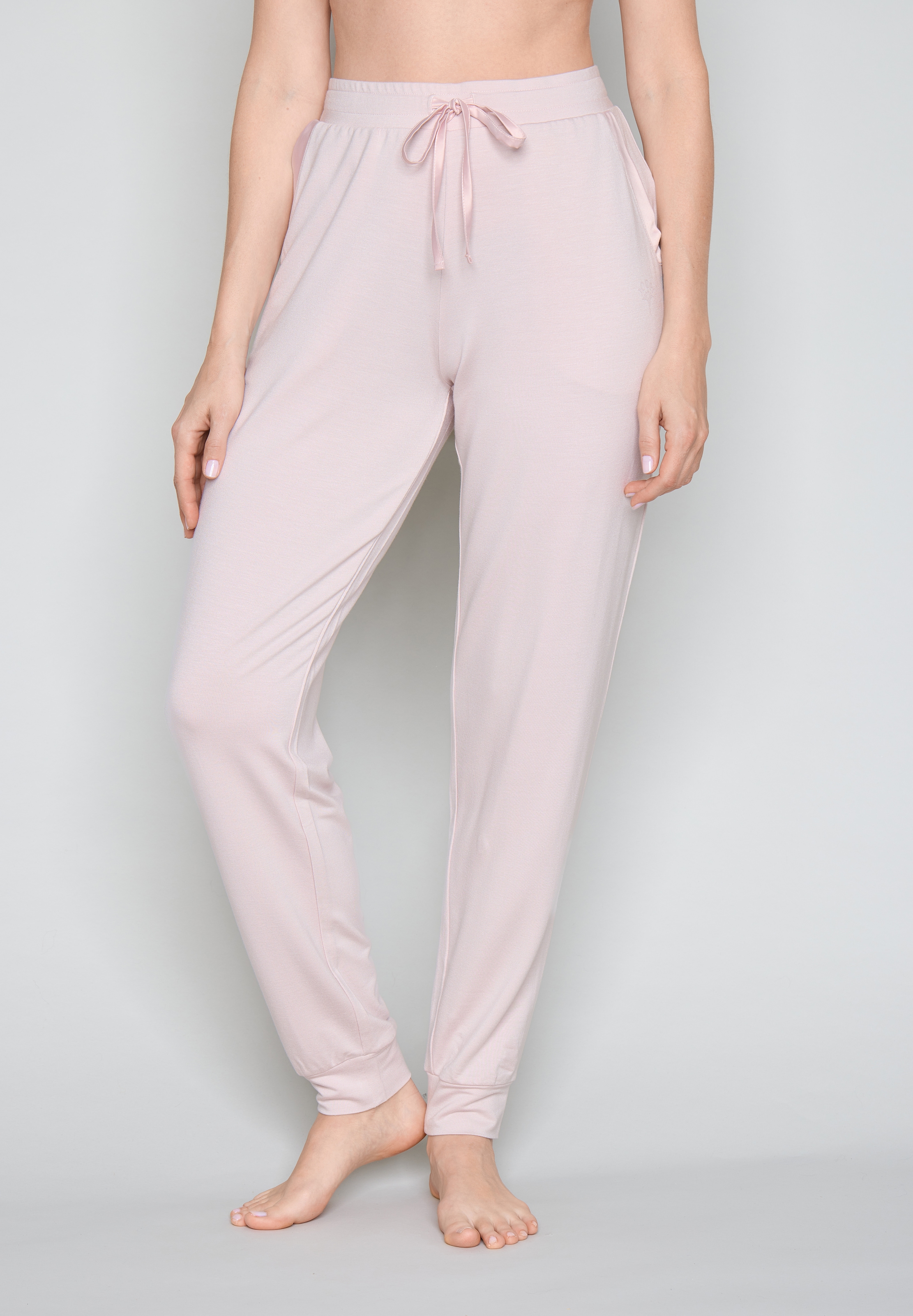 Image of JOOP Pyjamahose gerade, unten schmal zulaufende Beinform, für Homewear, aus Jersey