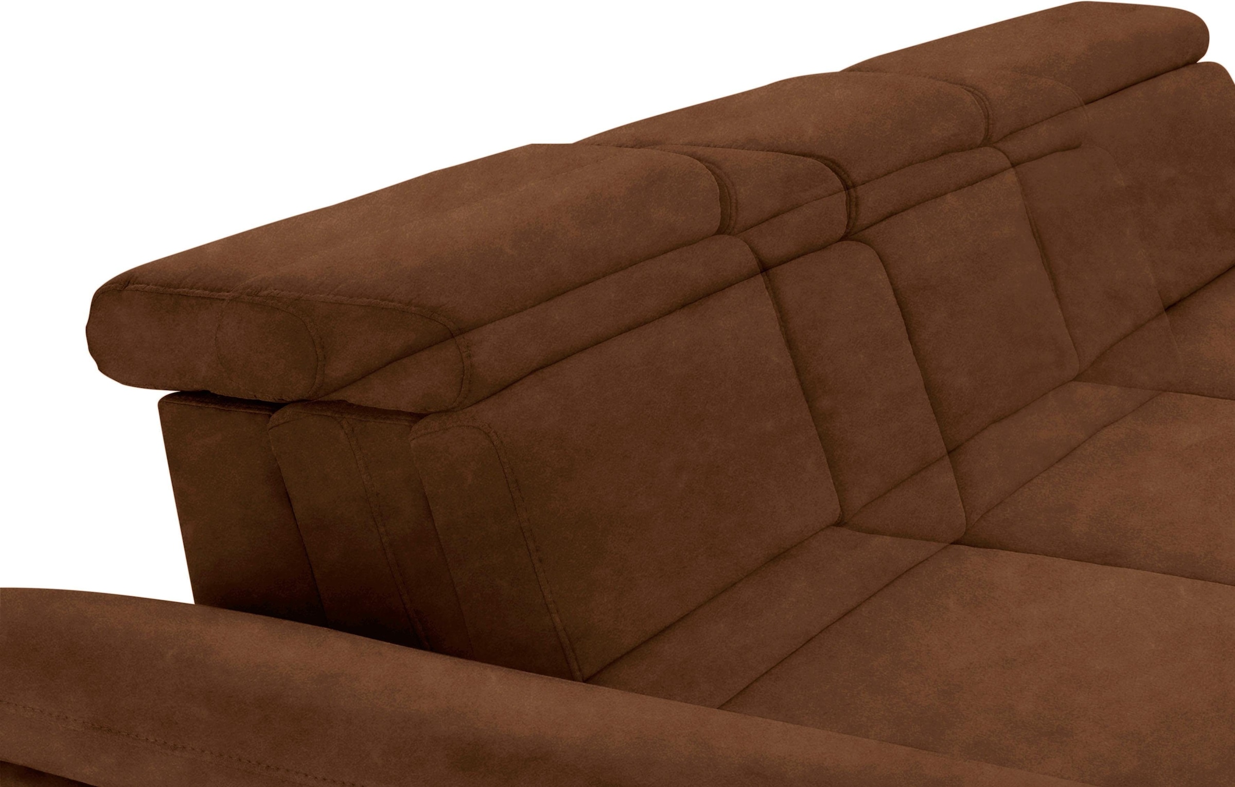sit&more Ecksofa »Scorpio L-Form«, inklusive Sitztiefenverstellung, wahlweise mit Kopfverstellung