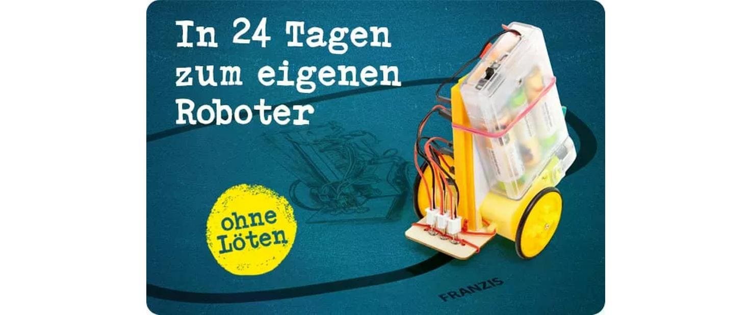 Franzis Adventskalender »Roboter«, ab 10 Jahren