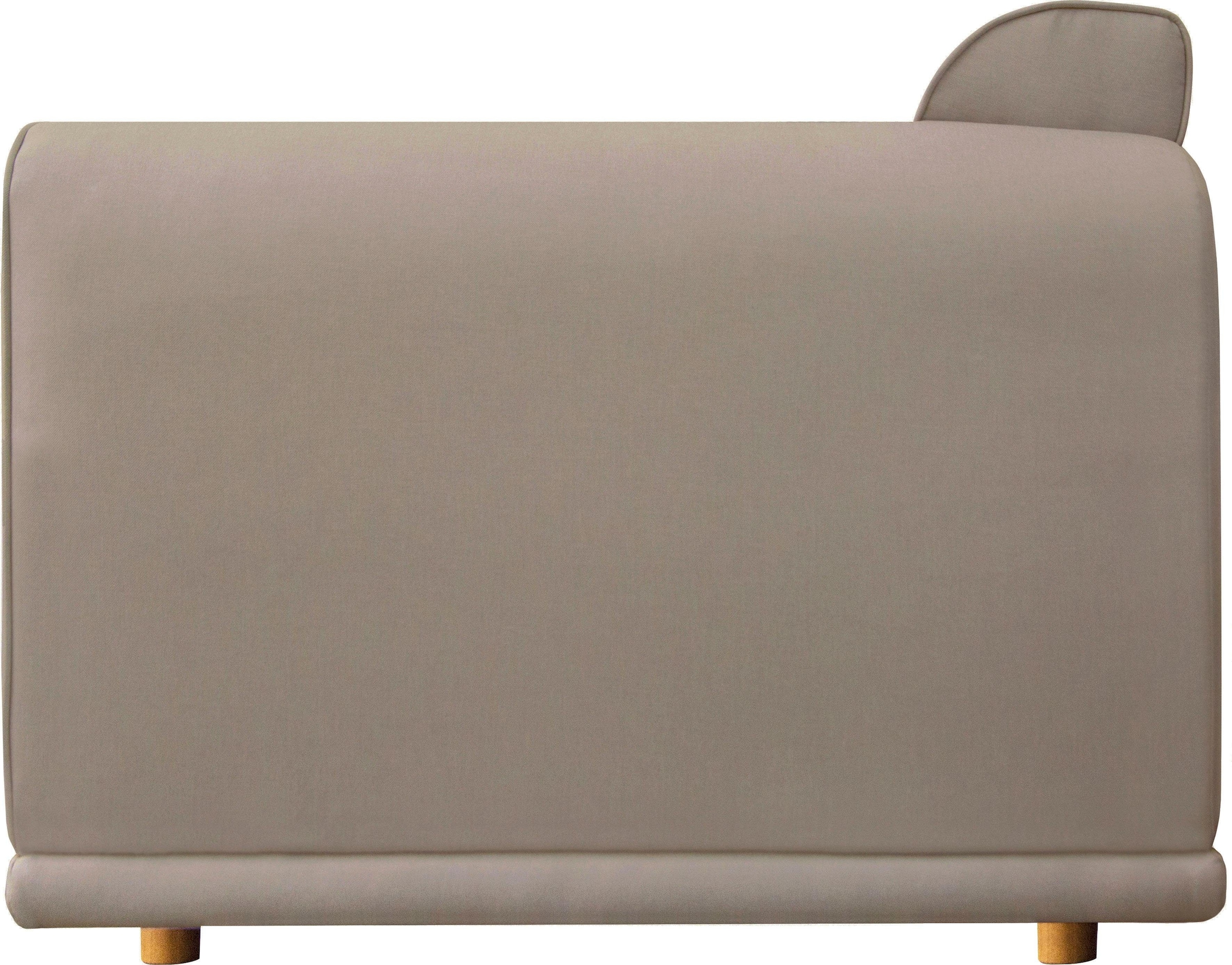 GOODproduct Loveseat »Maroon Sessel« in skandinavischem Design, mit losem Kissen