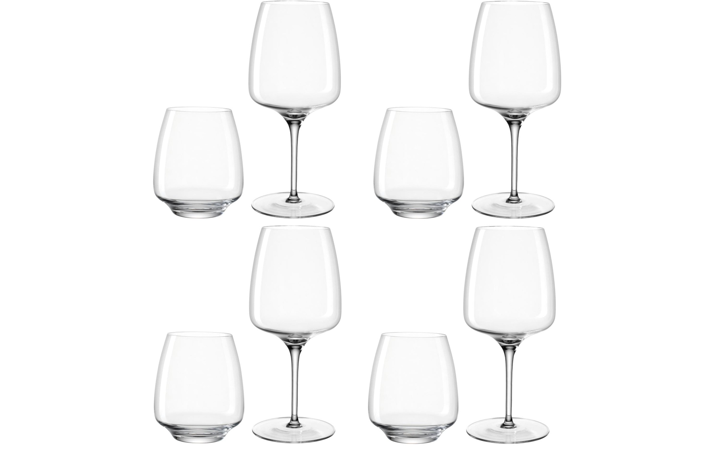 Weinglas »Cesti 460 ml/500ml, 8-teilig, Transparent«, (8 tlg.)