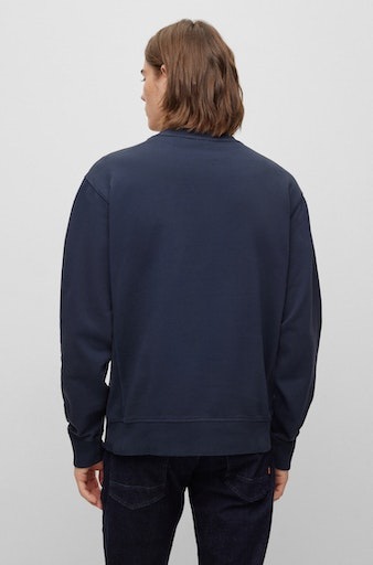 BOSS ORANGE Sweater »Wefade«, (1 tlg.), mit seitlichen Rippeinsätzen