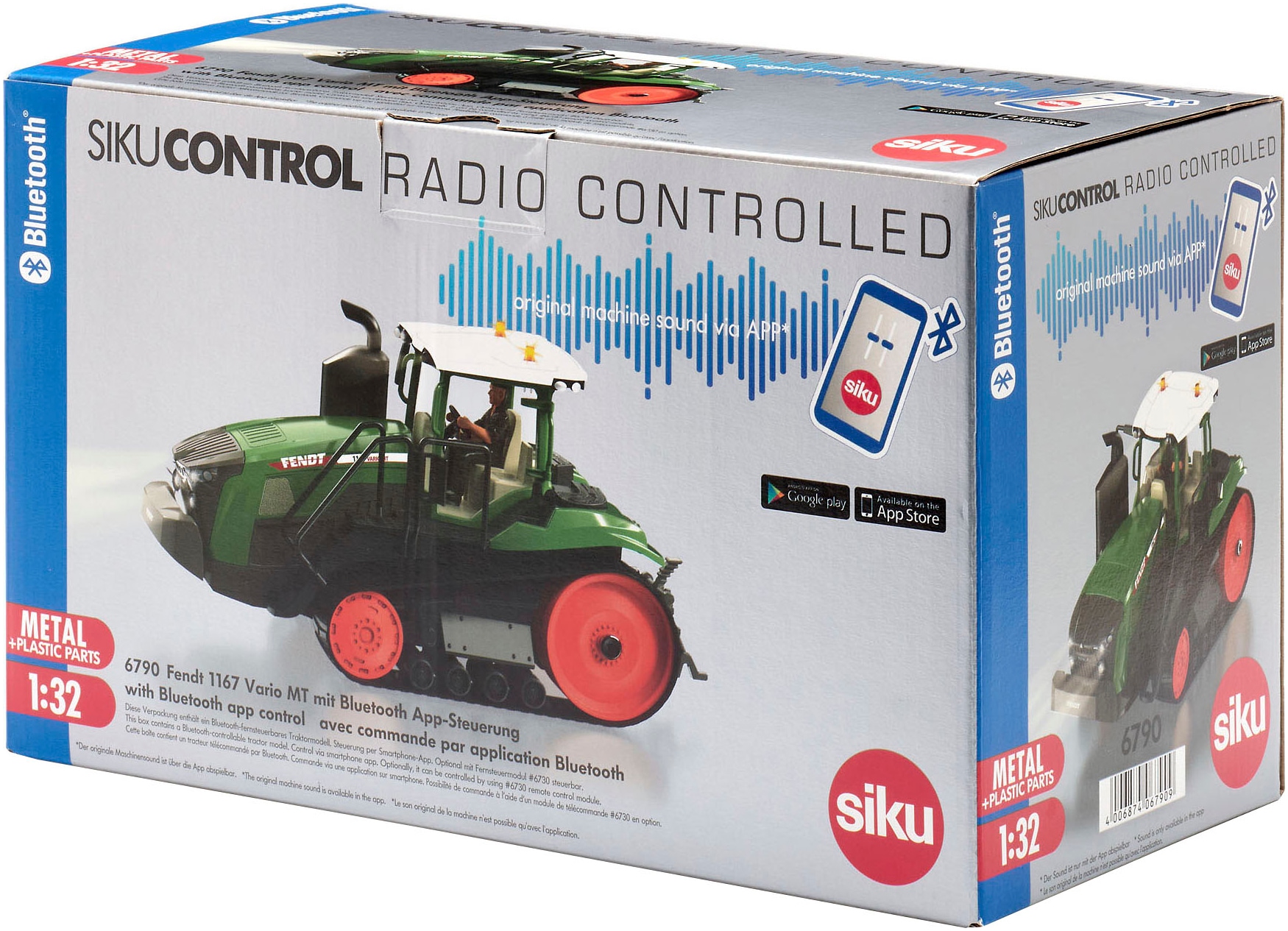 Siku RC-Traktor »SIKU Control, RC Fendt 1167 Vario MT (6790)« mit Licht und weiteren Funktionen; Made in Europe