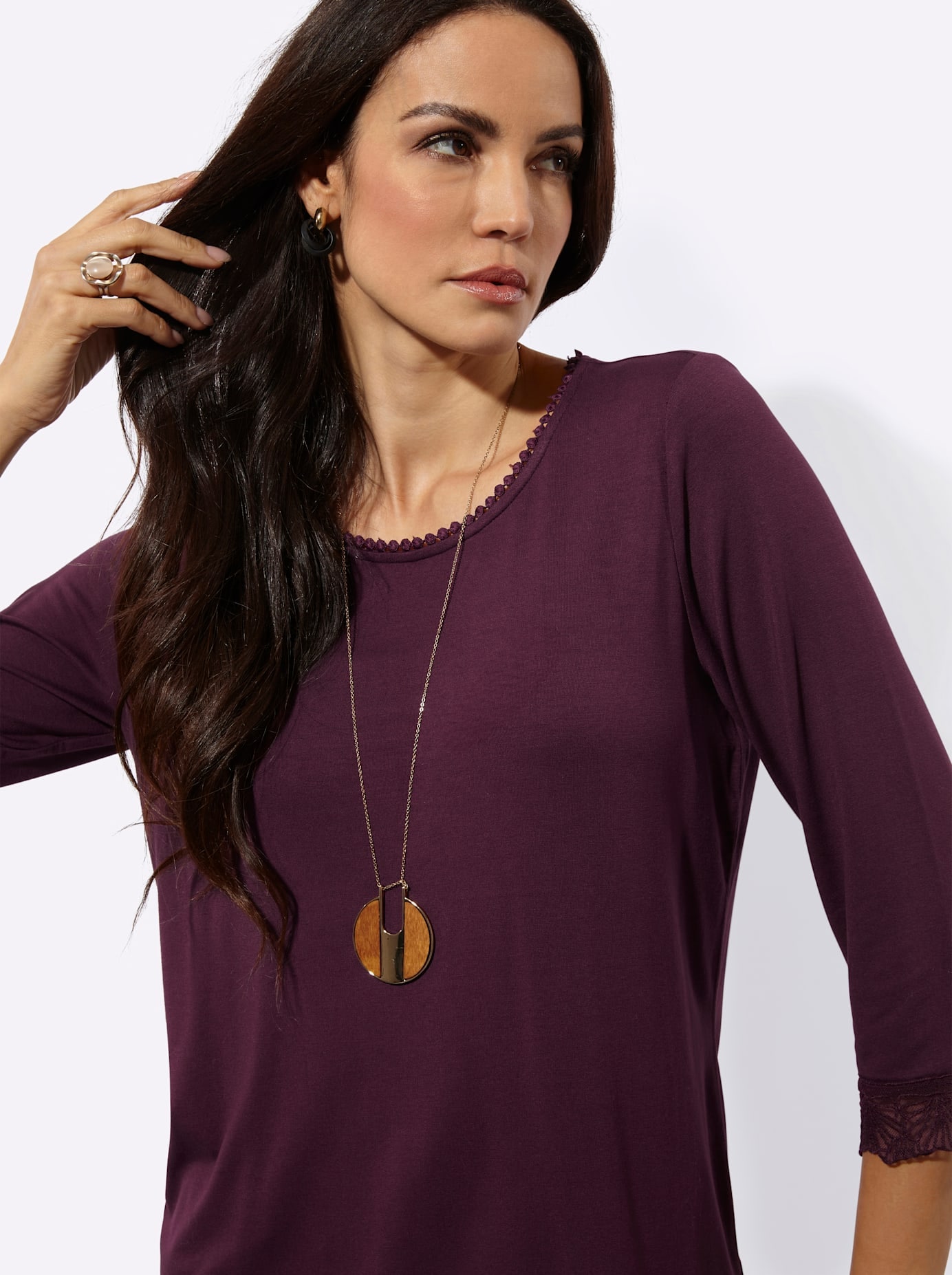 creation L 3/4-Arm-Shirt »Modal-Shirt« 1