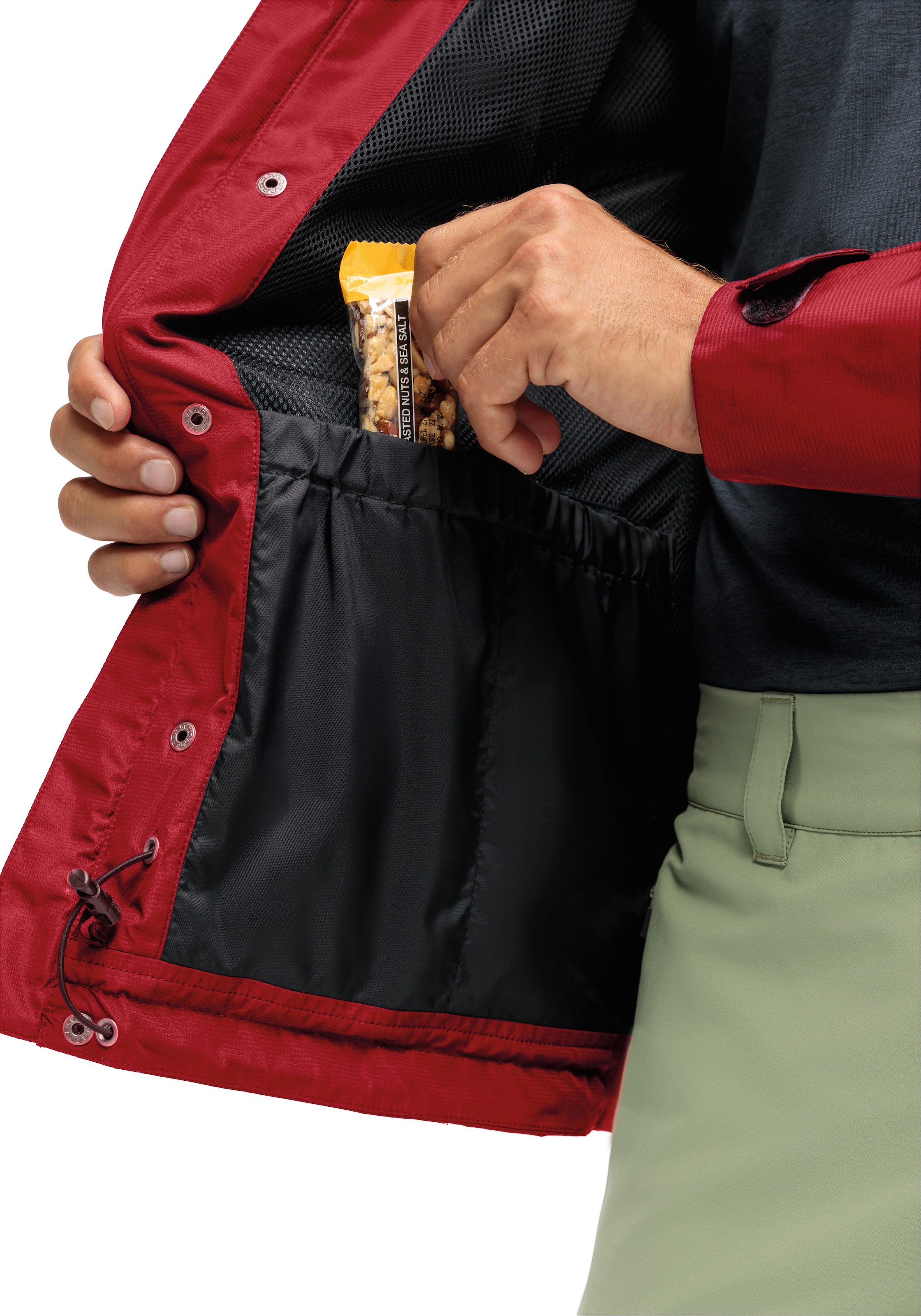 Maier Sports Regenjacke »Abbenstein M« Herren Jacke wasserdicht, moderner Windbreaker, Outdoorjacke, Reg. Fit