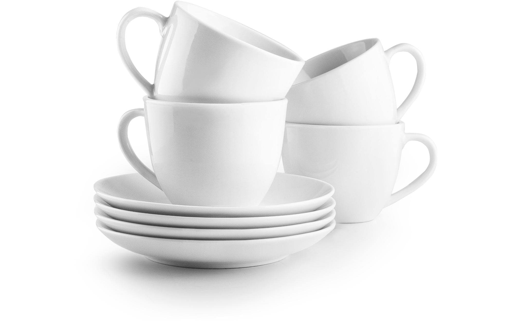 Image of Tasse "Ibili mit Unterteller Castilla 310 ml, 4 Stück"
