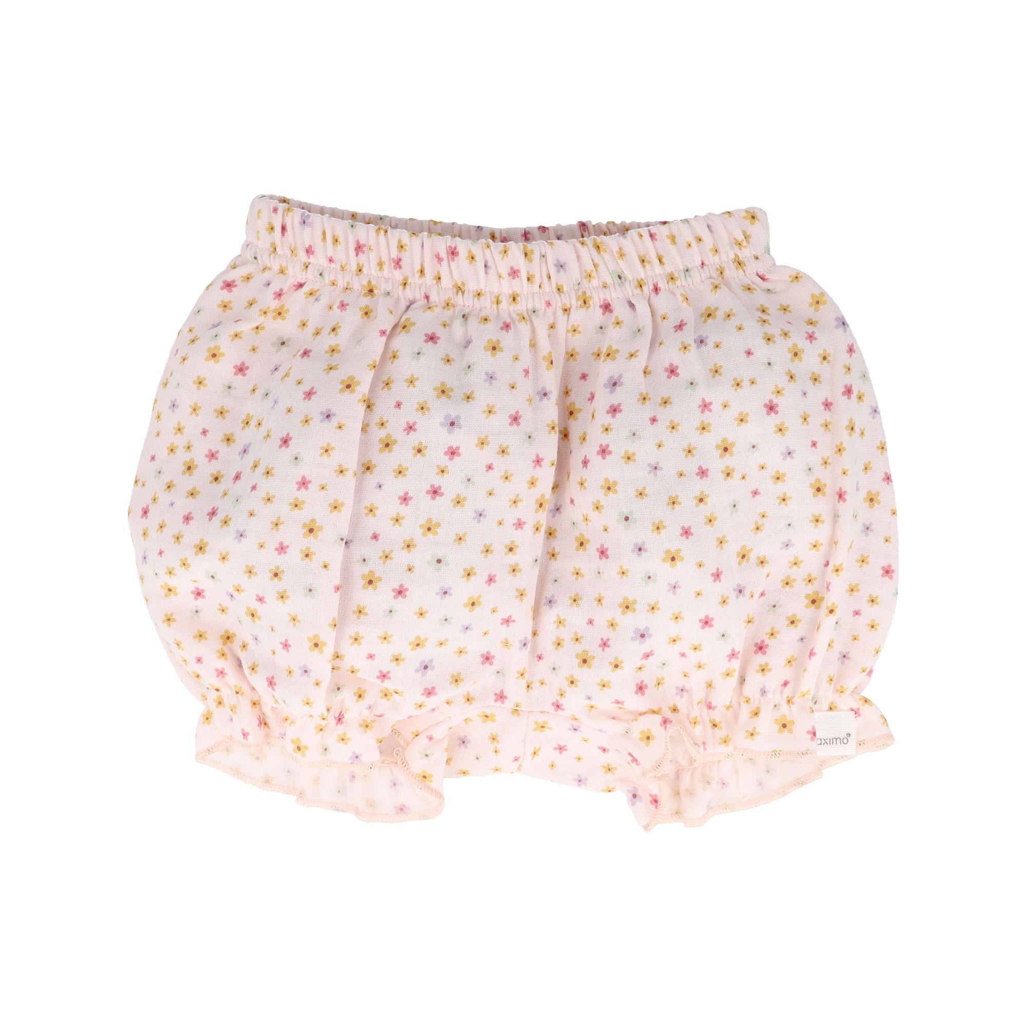 MAXIMO Pantalon bouffant  rose, fleurs, mousseline, pantalon bouffant, bébé fille