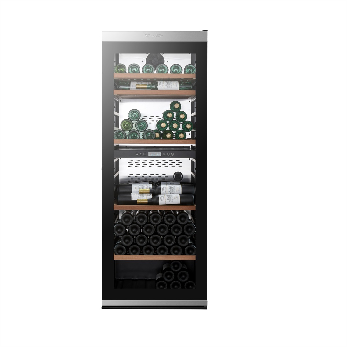 CLIMADIFF Weinschrank »Climadiff Weinkühlschrank MILLESIME190DB, Freistehend, 2 Zonen, 193 Flaschen«