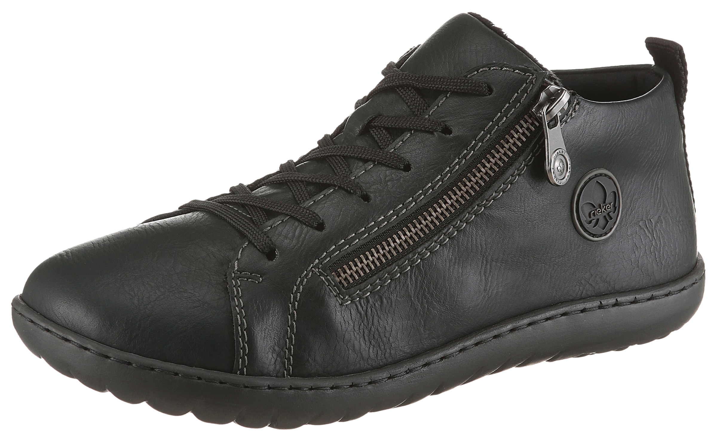 Image of Rieker Sneaker, Freizeitschuh, Halbschuh, Schnürschuh in bequemer Form