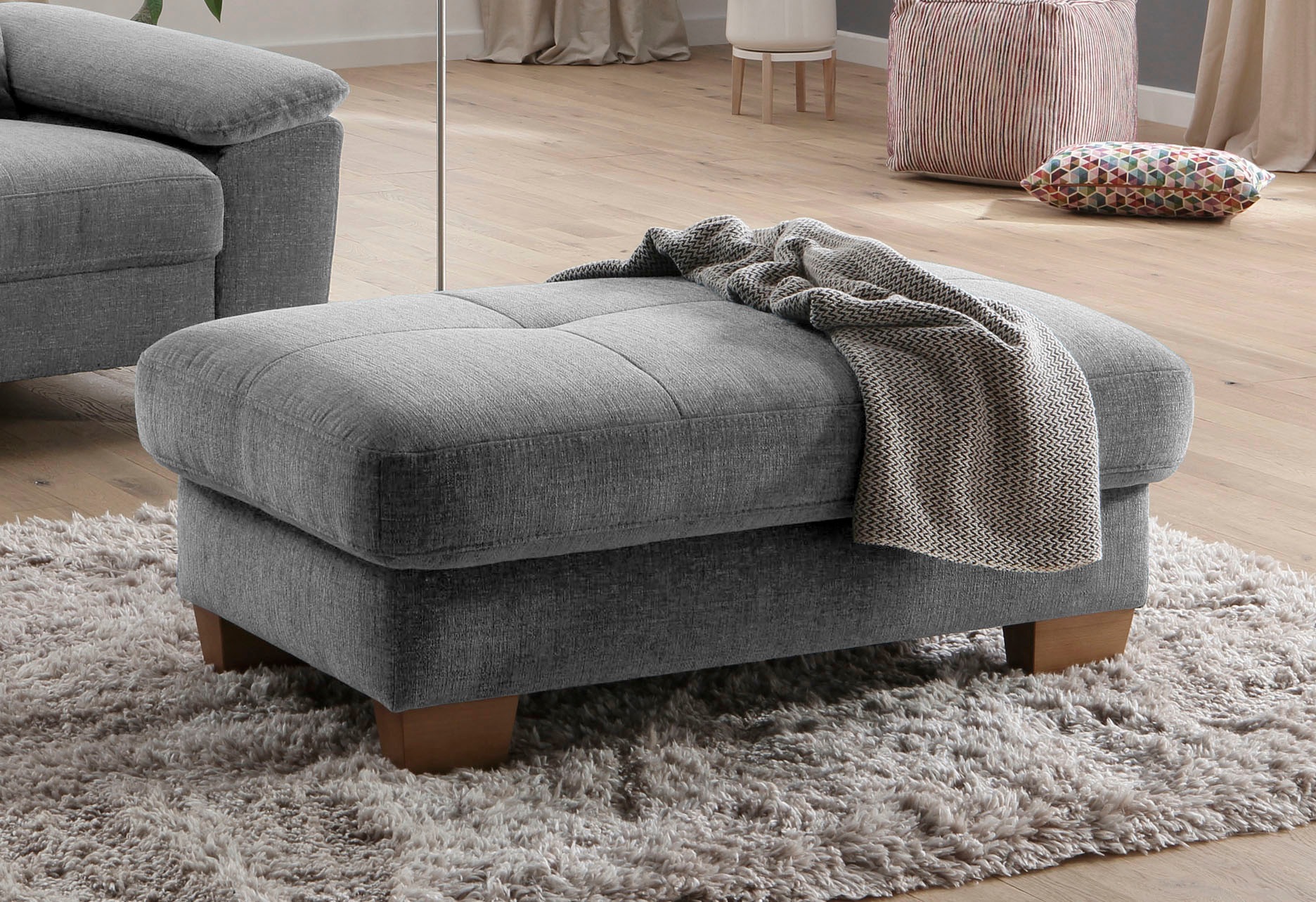 Image of Home affaire Hockerbank »Laverna«, in 4 Bezugsqualitäten, passends zur Laverna-Serie bei Ackermann Versand Schweiz