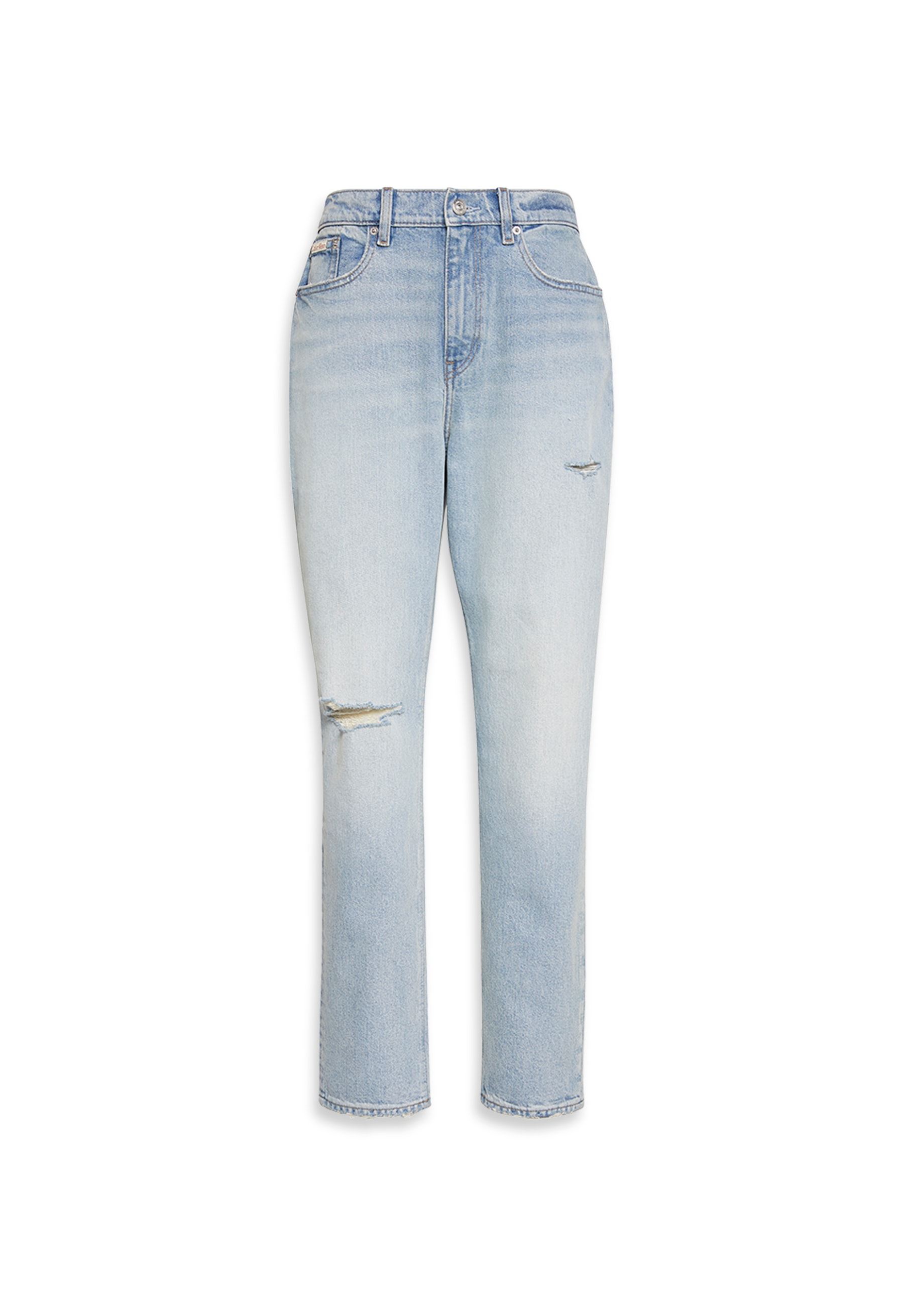 Calvin Klein Jeans Mom-Jeans »NEW MOM JEAN«, mit Markenlabel am Bund