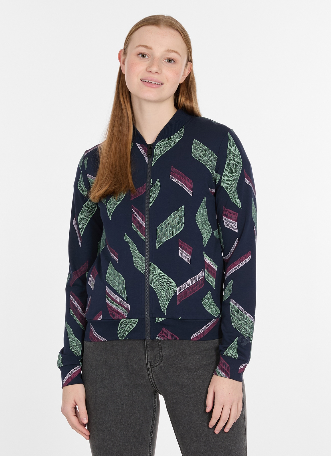 Image of Ragwear Sweatjacke "KENIANE PRINT"