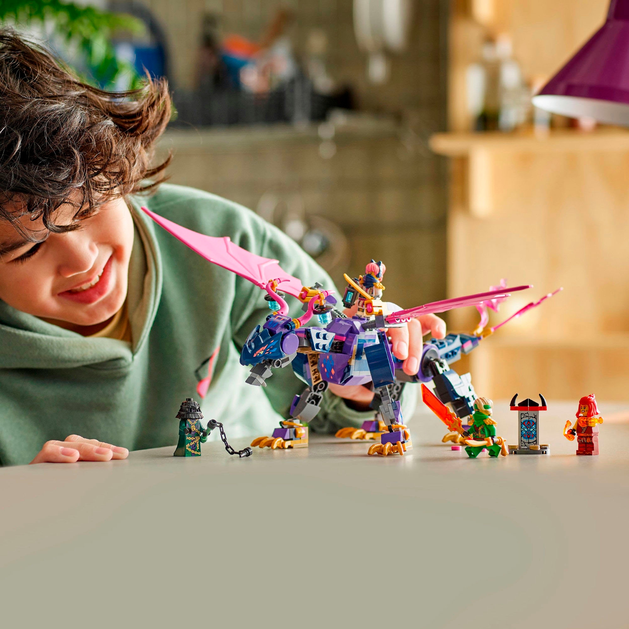 LEGO® Konstruktionsspielsteine »Rontu der Meisterdrache (71842), LEGO Ninjago« Made in Europe