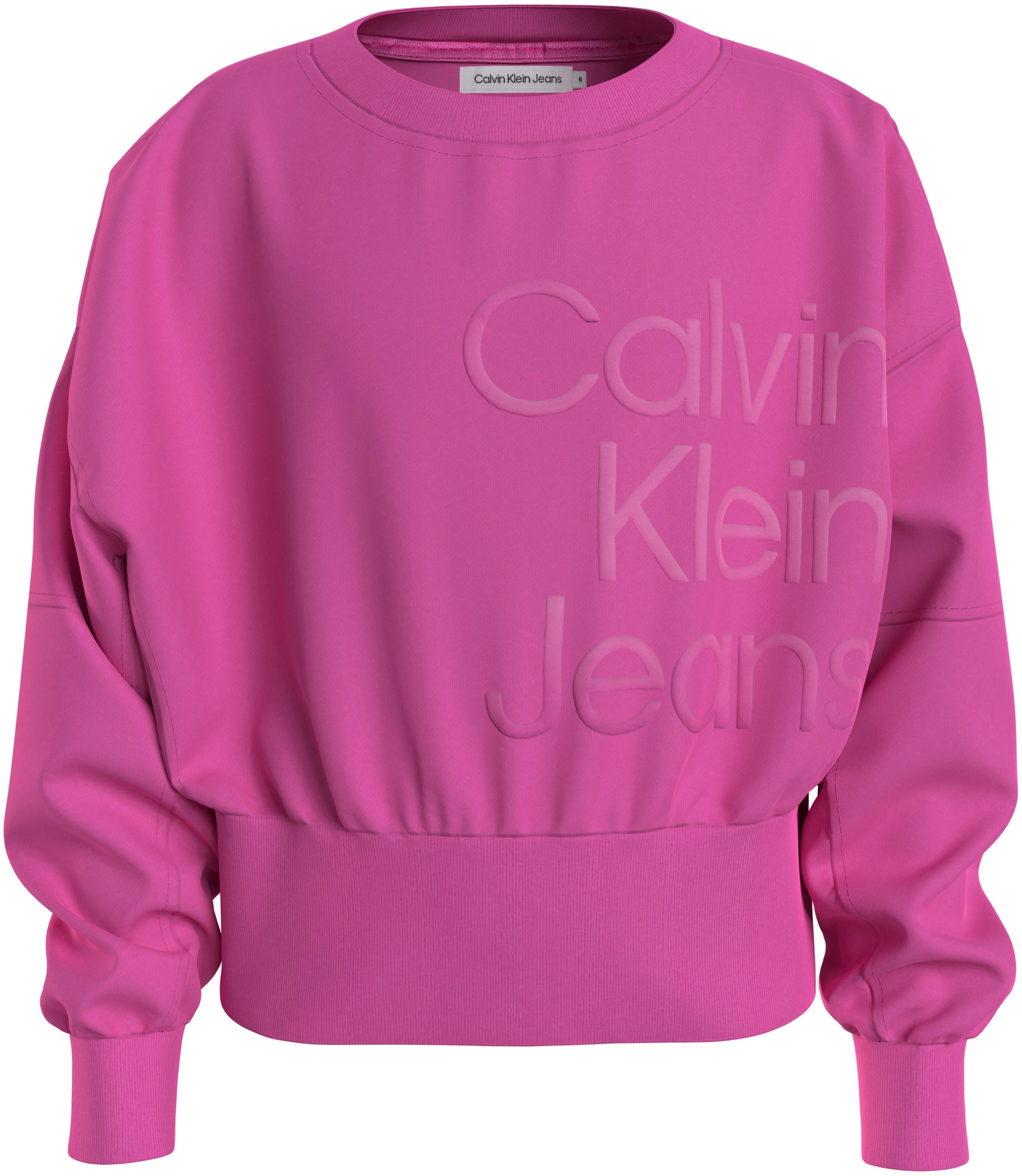 ♕ Calvin Klein bis für LOGO Jeans Jahre Kinder auf Sweatshirt CN versandkostenfrei HERO SWEATSHIRT«, »PUFF 16