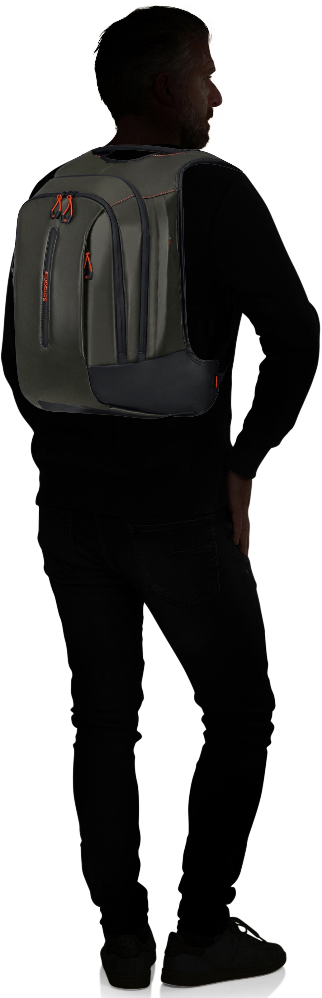 Samsonite Laptoprucksack »ECODIVER«, reflektierende Details, Freizeitrucksack Schulrucksack Tablet- und 17,3-Zoll Laptopfach