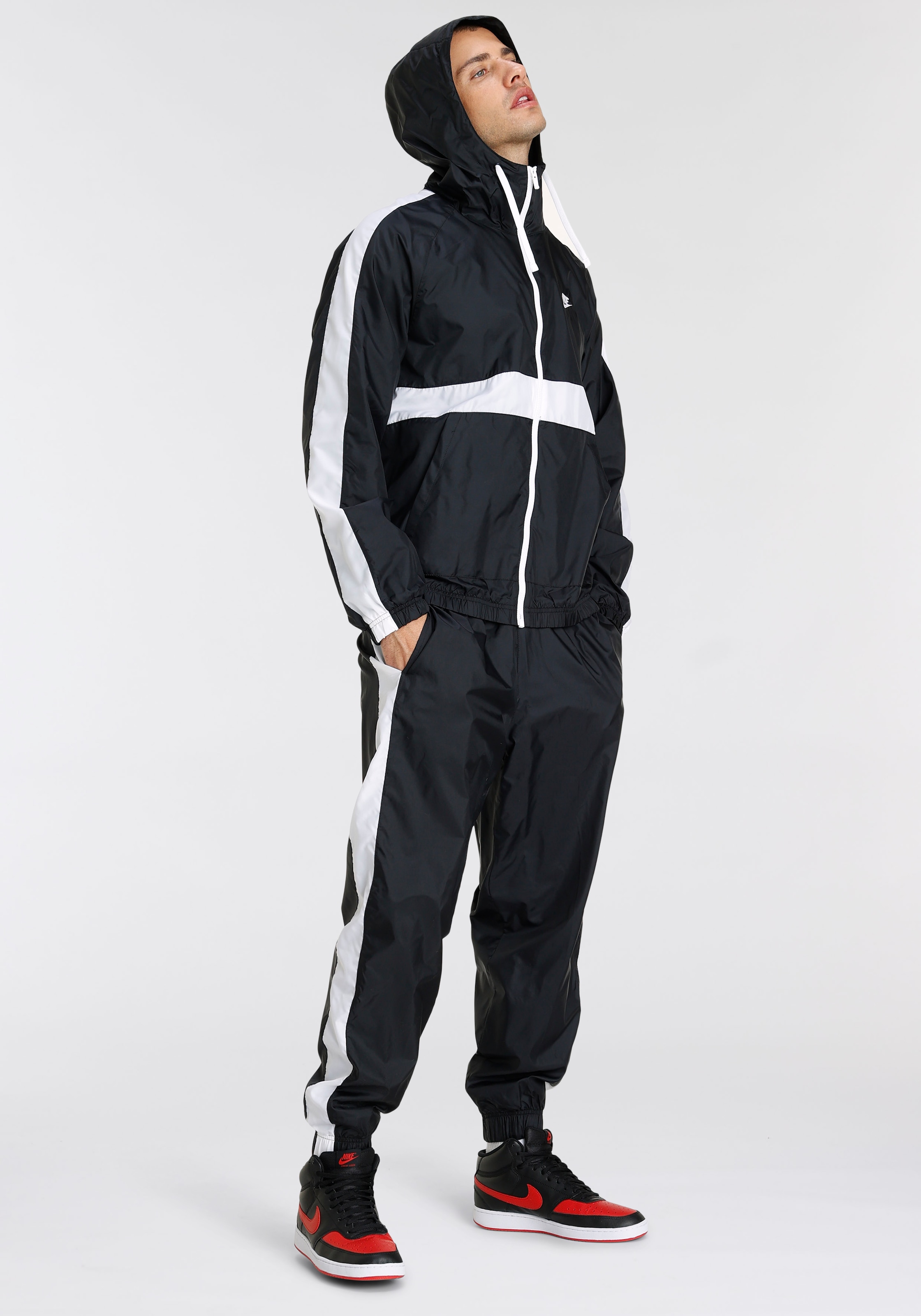 Nike Sportswear Trainingsanzug »MEN\'S HOODED sur Trouver WOVEN TRACKSUIT«