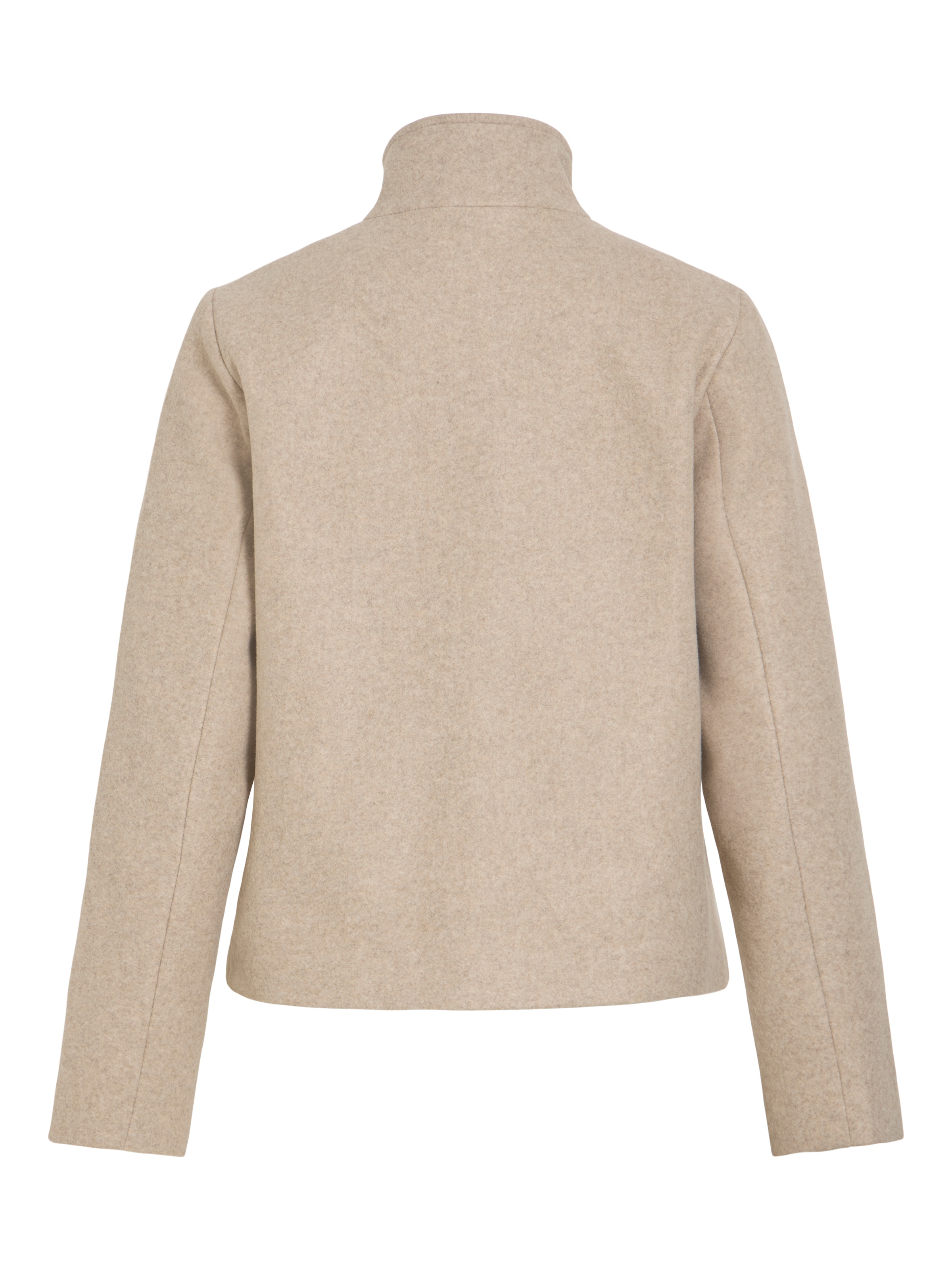 Vila Kurzjacke »VICLAUDIA L/S HIGH NECK SHORT JKT- NOOS« Kunstfaser