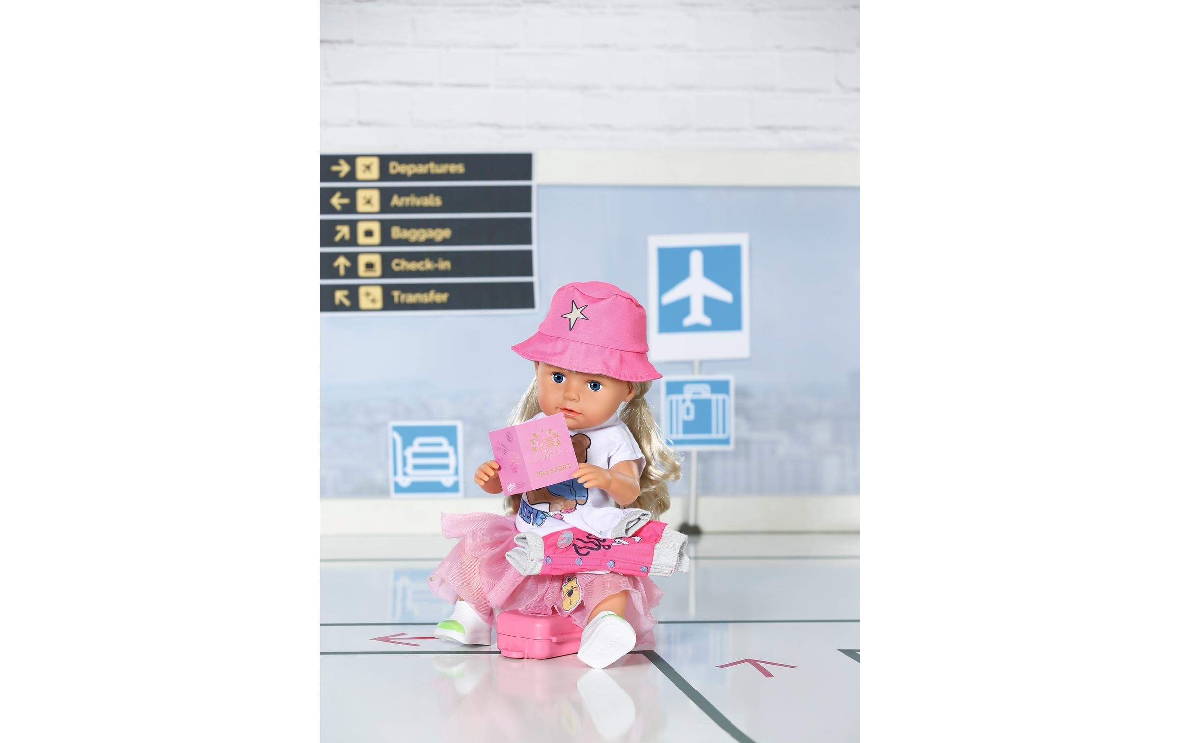 Baby Born Puppenkleidung »Deluxe Reiseoutfit 43 cm«