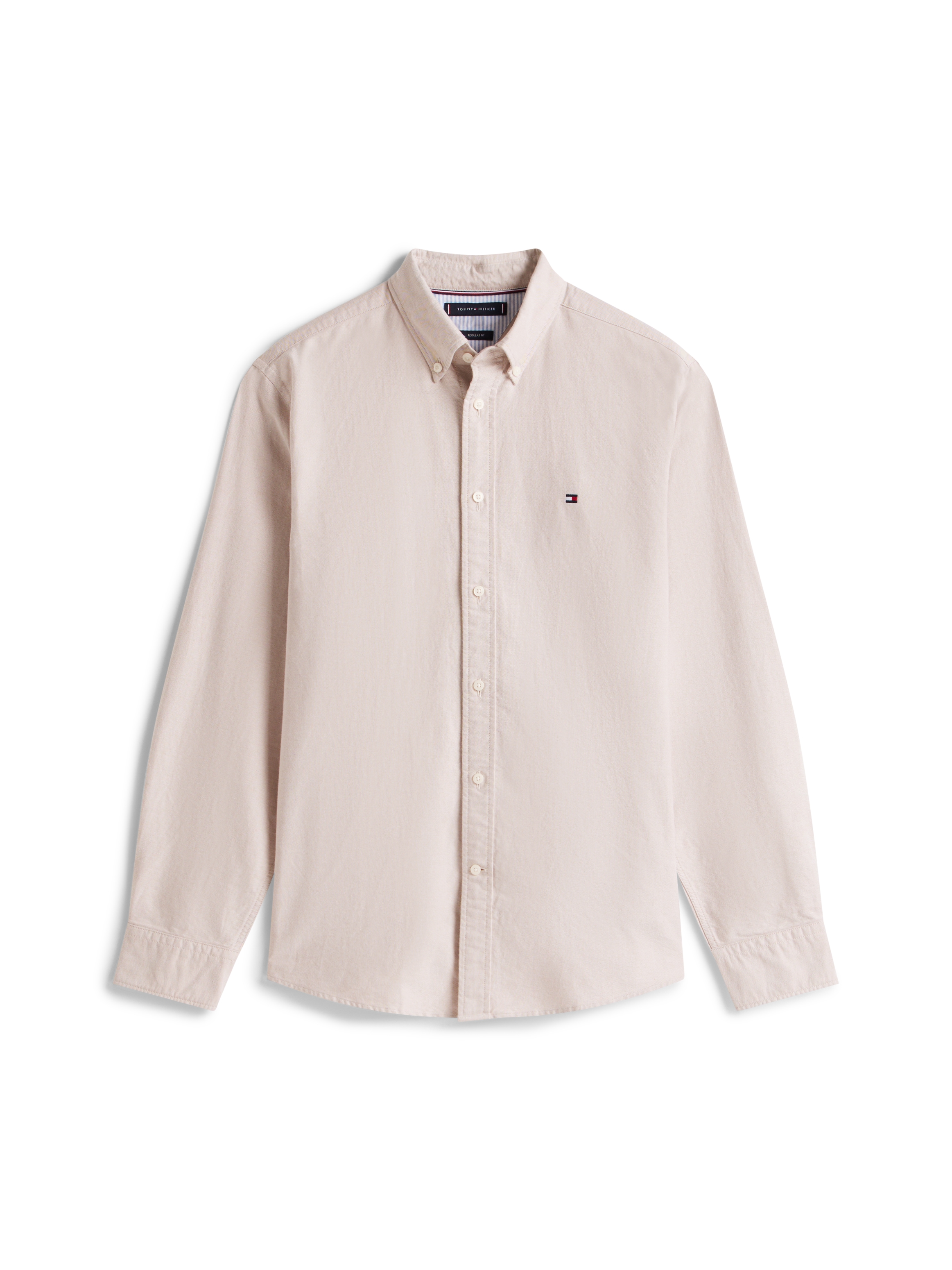 Tommy Hilfiger Langarmhemd »SOLID HERITAGE OXFORD Regular Fit« Regular Fit Oxford Casual