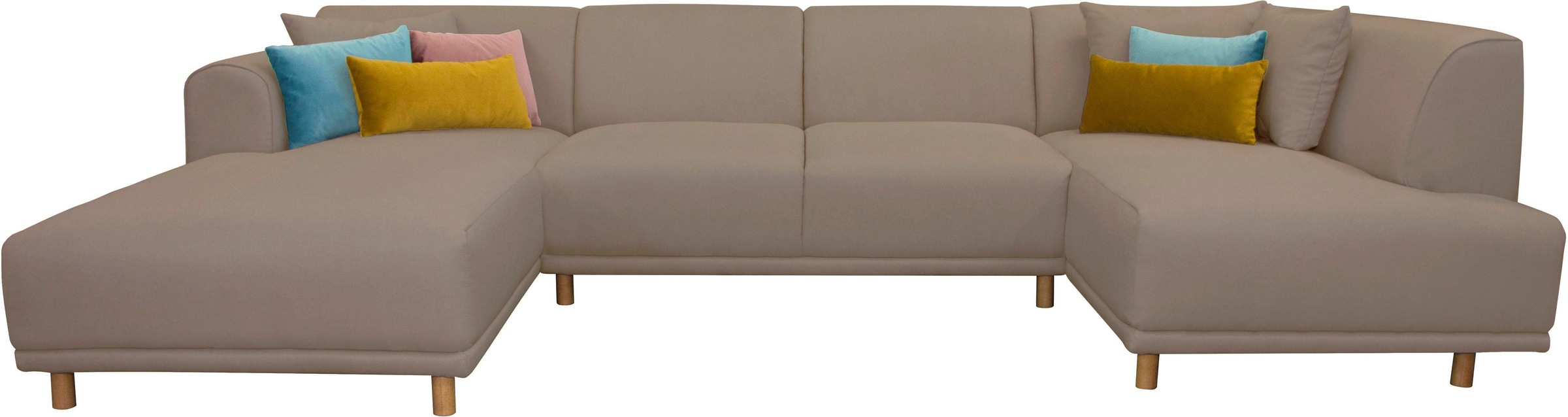 Image of andas Wohnlandschaft »Maroon«, in skandinavischem Design, mit losen Kissen bei Ackermann Versand Schweiz