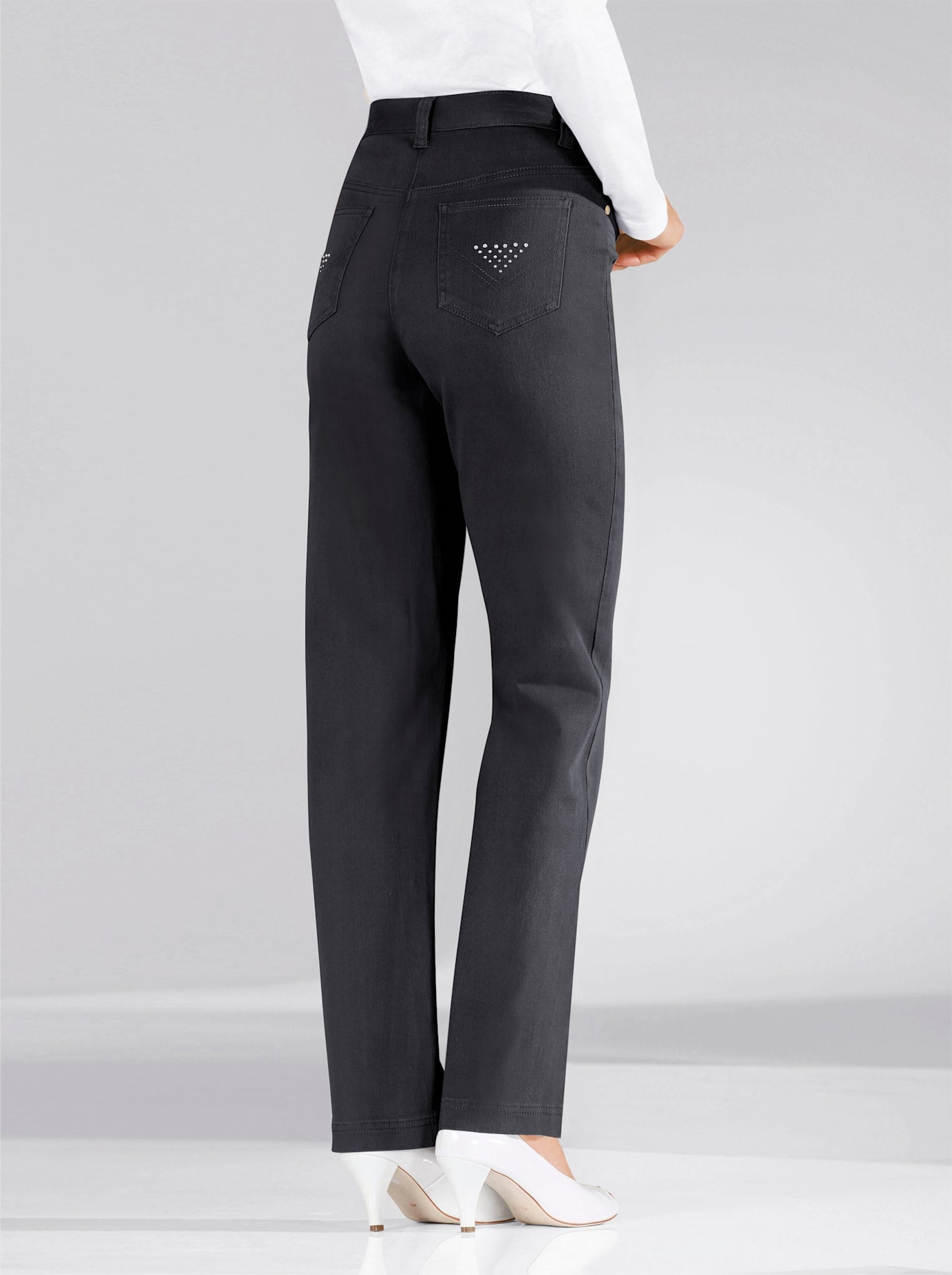 Lady Stretch-Jeans, (1 tlg.)