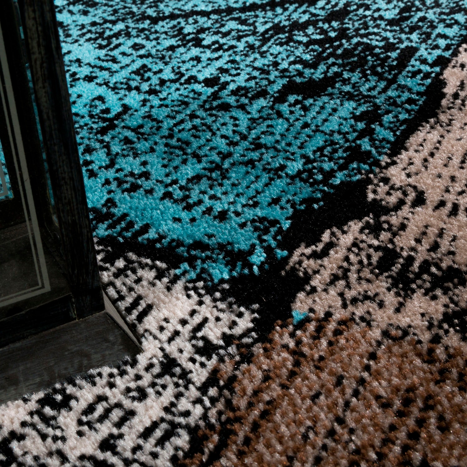 Paco Home Tapis »Metro 155« Rectangulaire 12 mm Höhe Kurzflor, modernes Karo-Muster, ideal im Wohnzimmer & Schlafzimmer