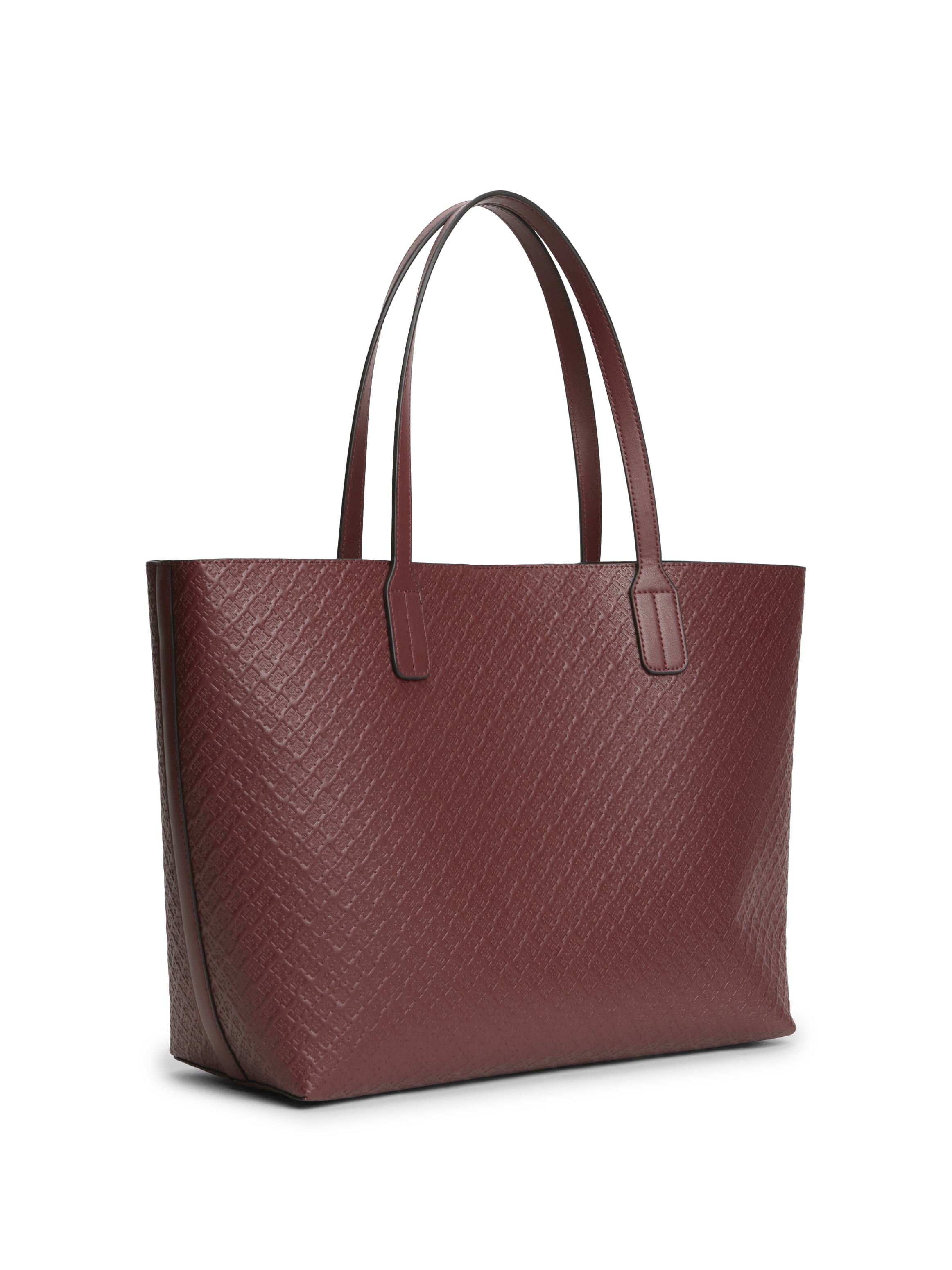 Tommy Hilfiger »TH ICON TOTE MONO« Damen Schultertasche mit TH-Allover-Logoprägung