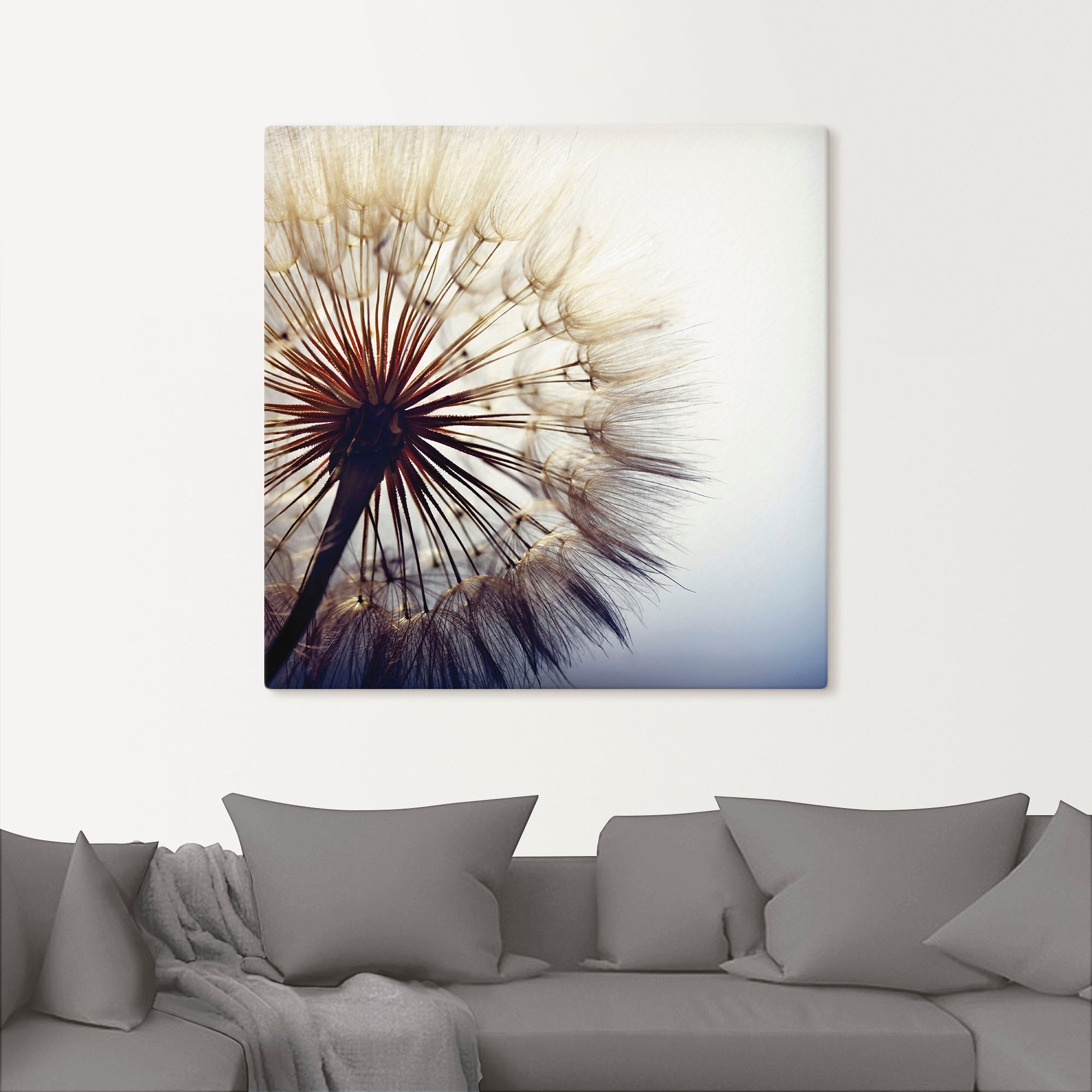 Artland Wandbild »Grosse Pusteblume«, Blumen, (1 St.), als Alubild, Outdoorbild, Leinwandbild, Poster, Wandaufkleber