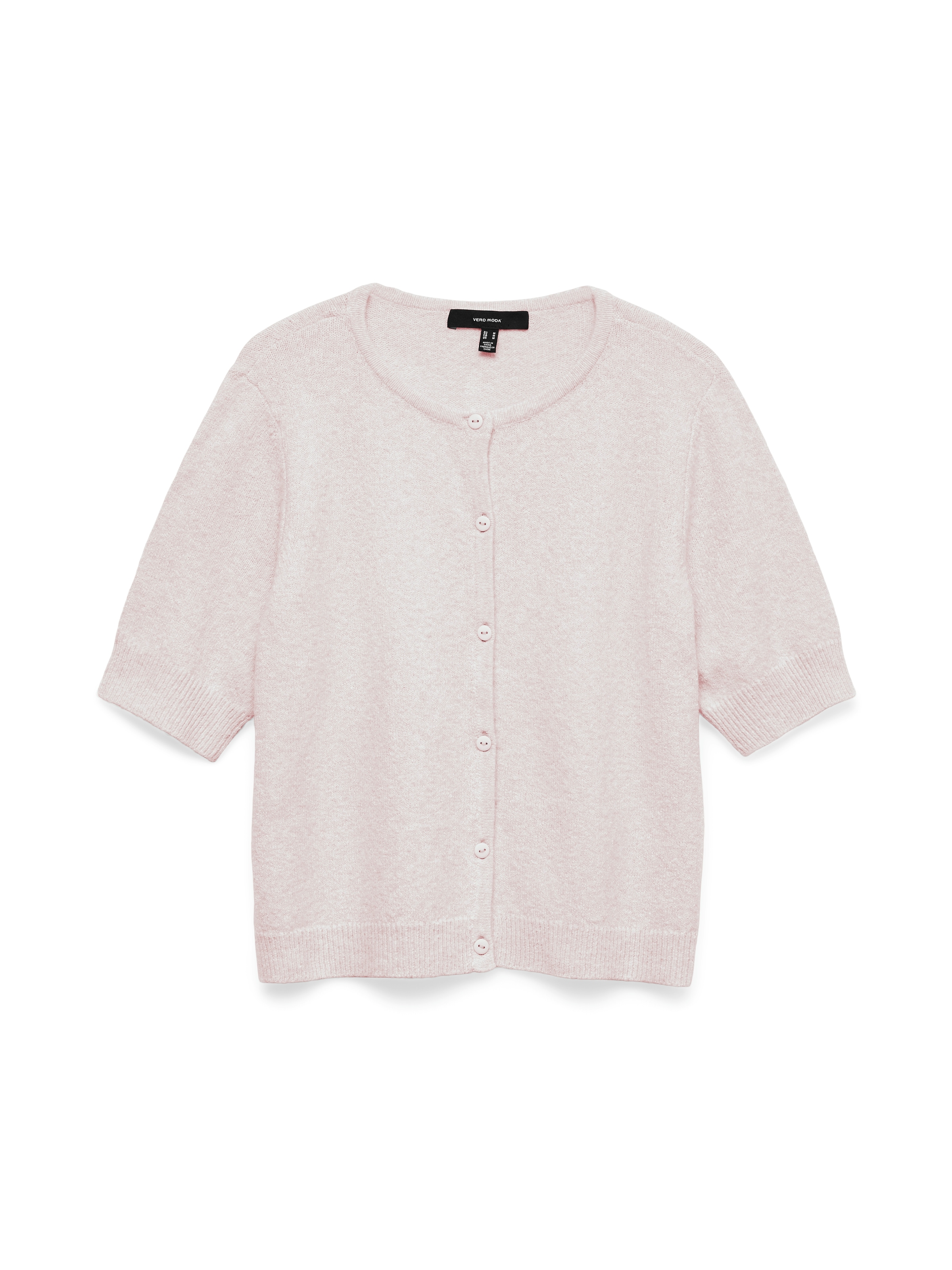 Vero Moda Strickjacke »VMDOFFY 2/4 O-NECK BUTTON CARDIGAN NOOS«