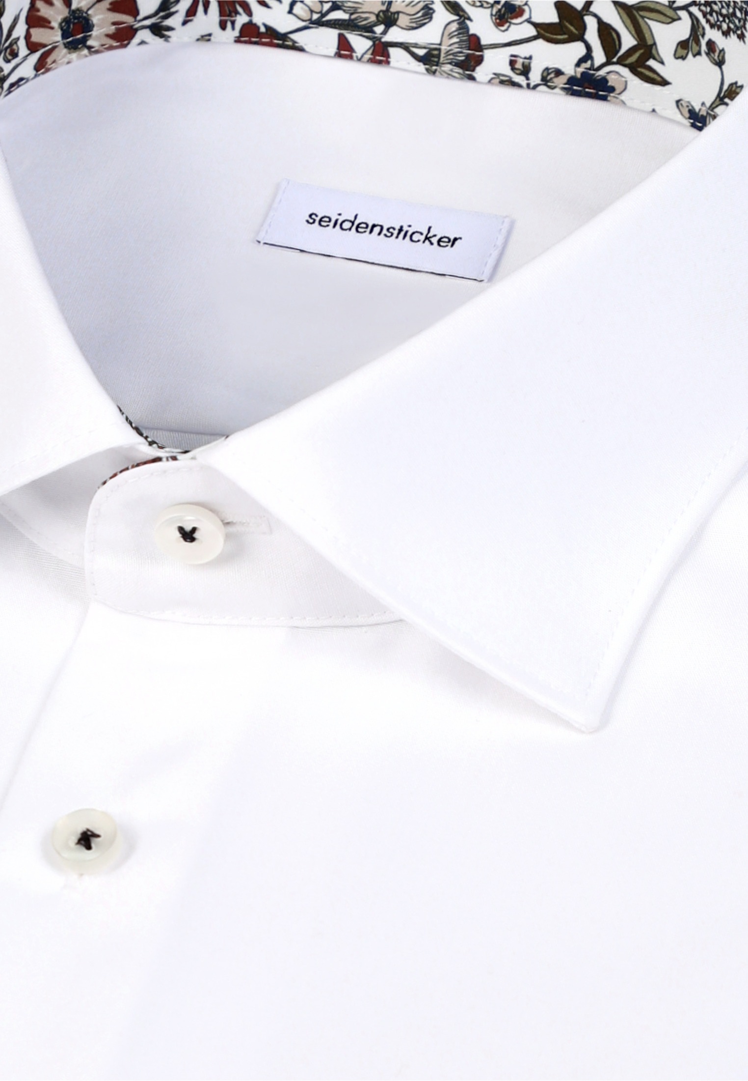 seidensticker Businesshemd »Schwarze Rose« Shaped 1/1 Kentkragen Uni