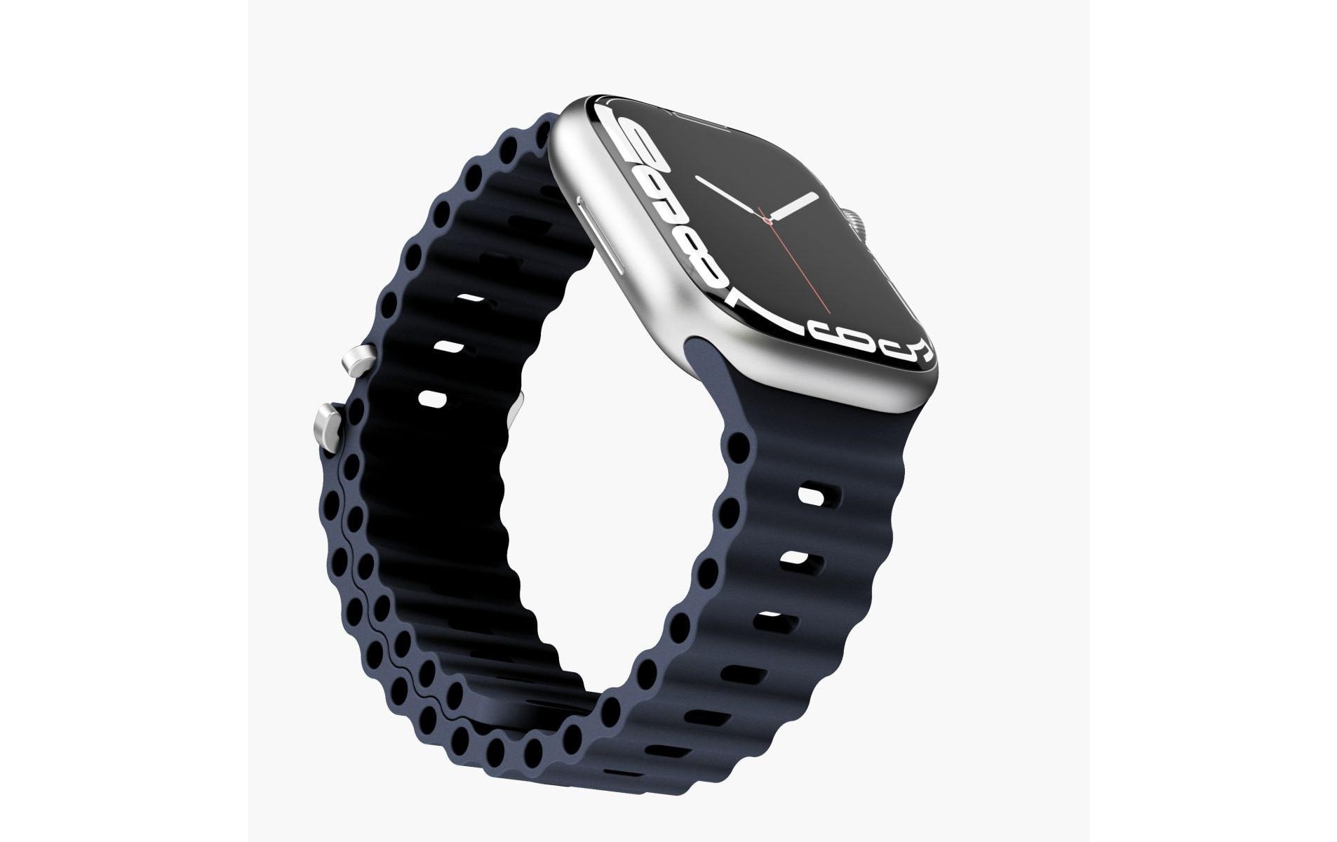 VONMÄHLEN Uhrenarmband »Band Apple Watch 42/44/45/49 mm Navy«