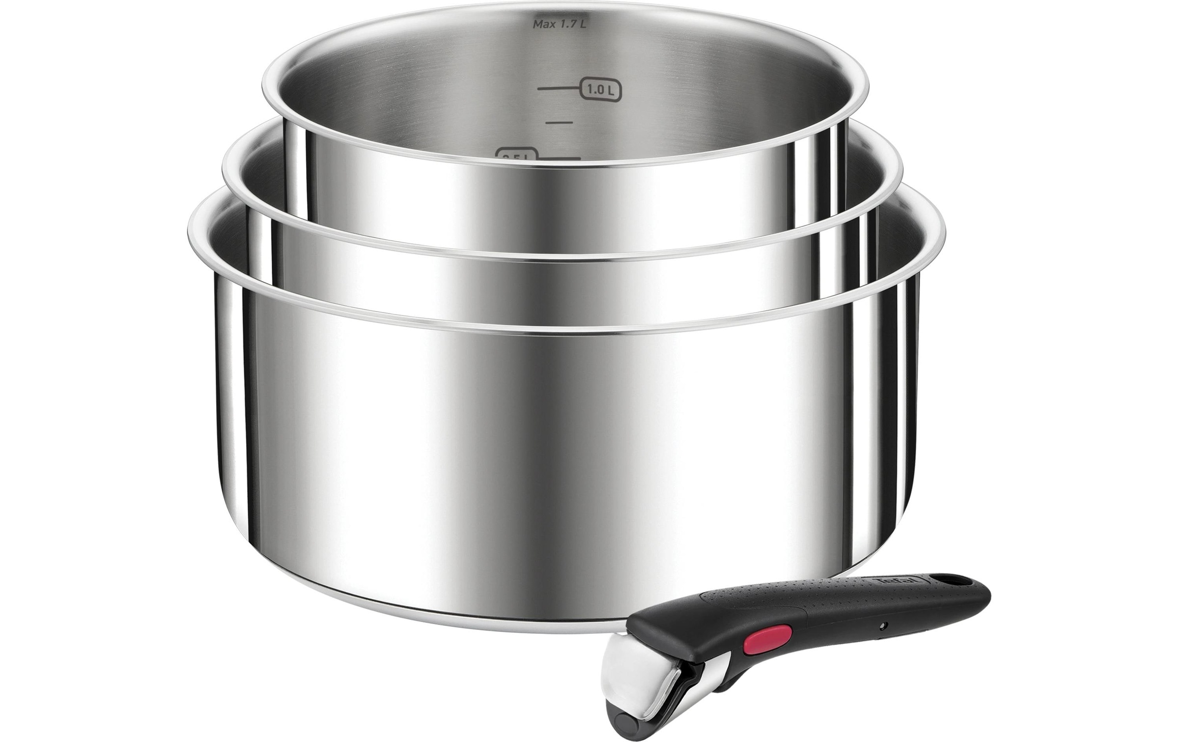 Image of Tefal Kasserolle "Ingenio Preference 16 cm/18 cm/20 cm" Edelstahl