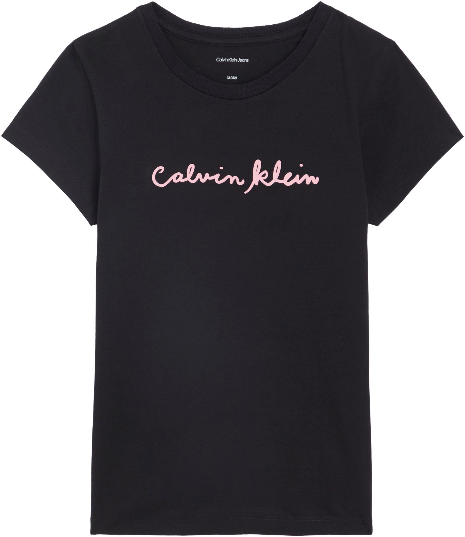 Calvin Klein Jeans T-Shirt »SCRIPT LOGO SLIM T-SHIRT« Regular fit für Kinder, mit Logoschriftzug
