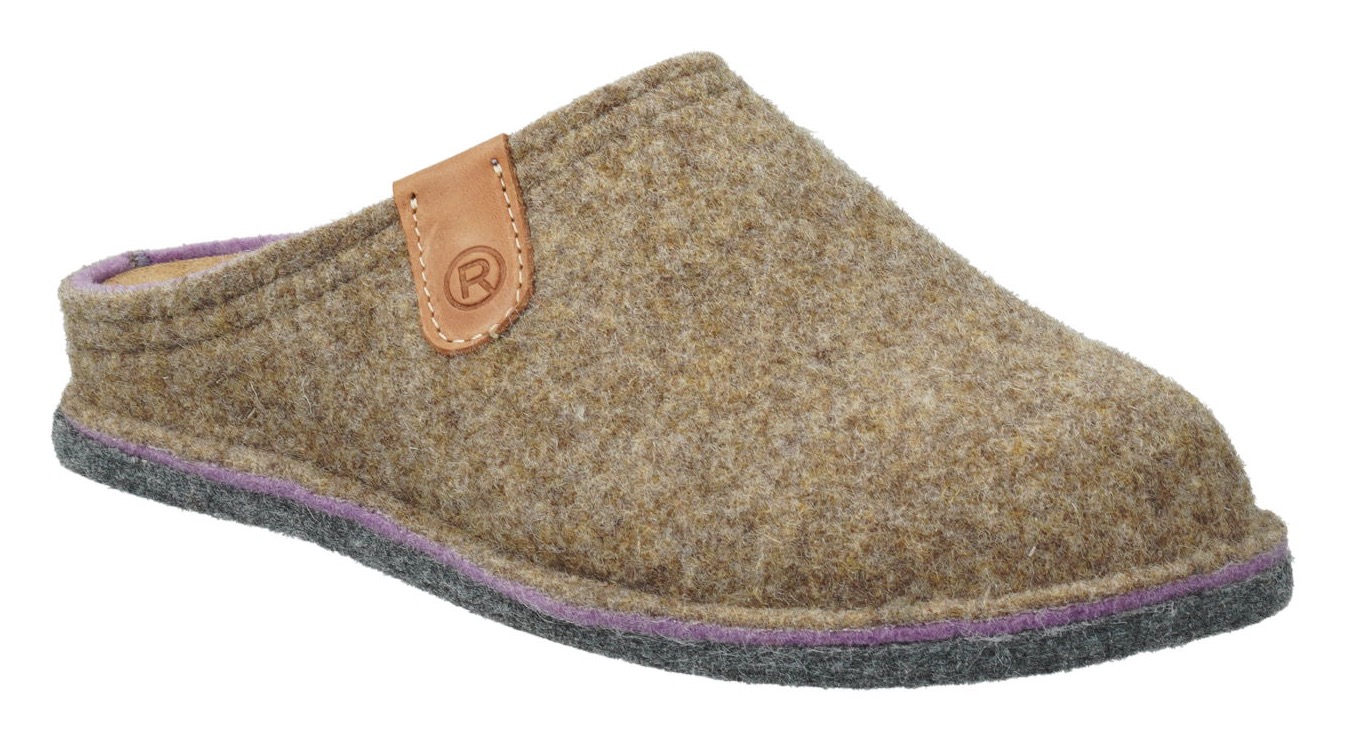 Pantoffel »LUCCA«, in melierter Optik