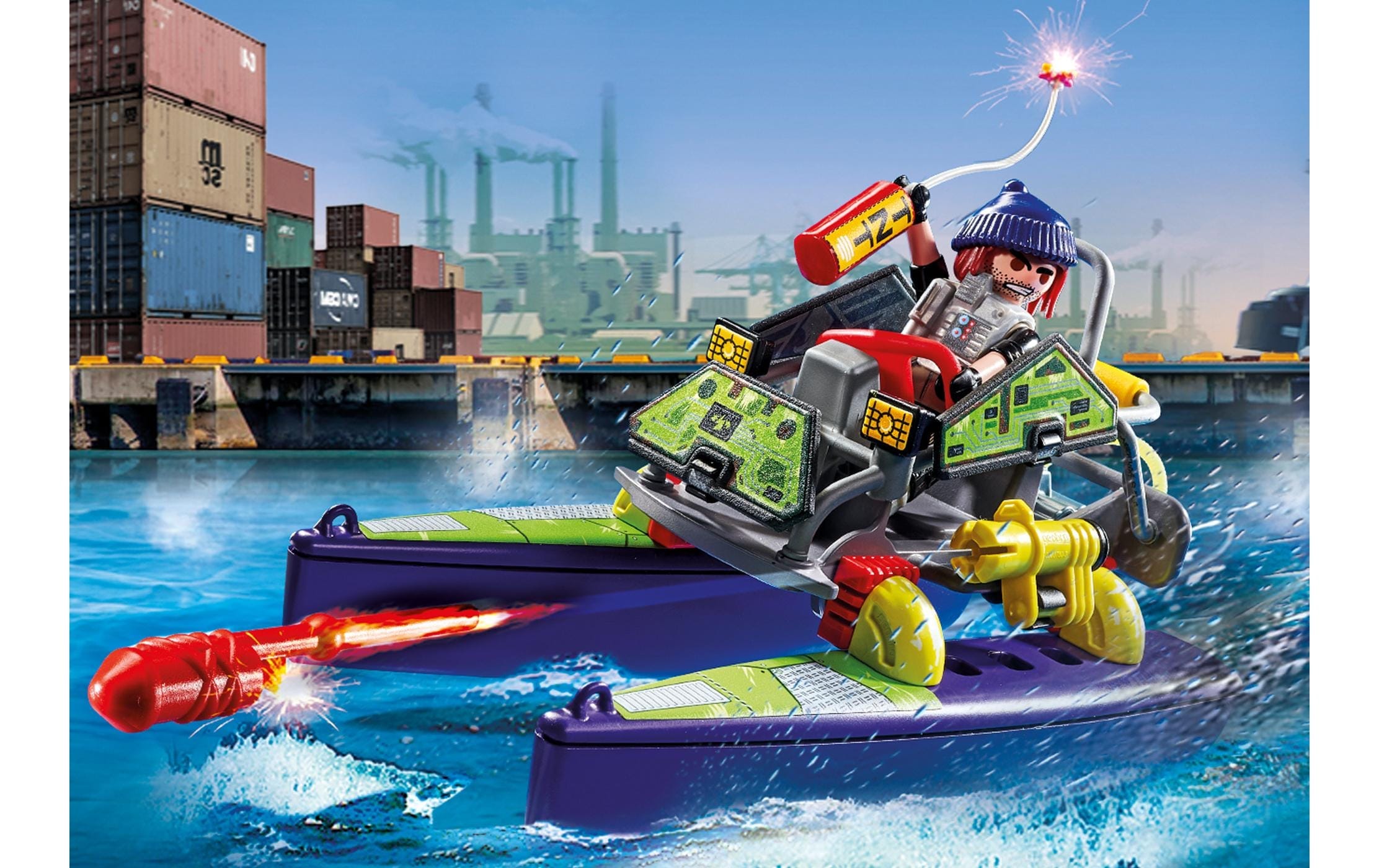 Playmobil® Spielbausteine »City Action SWAT-Multi-Terrain-Quad 71147«