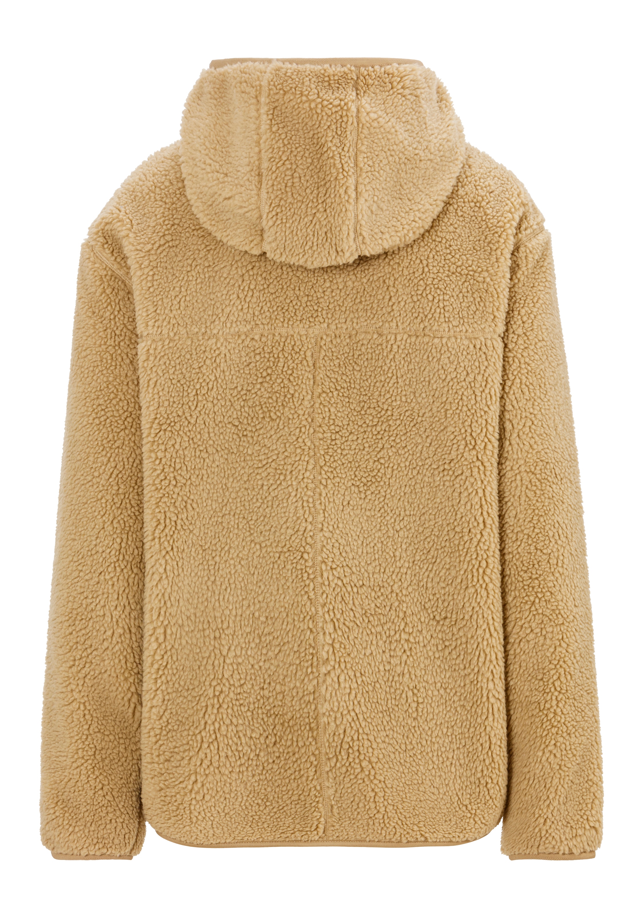 Tommy Jeans Plus Sweatjacke »TJM REG BADGE TEDDY ZIP TRU EXT«, Grosse Grössen