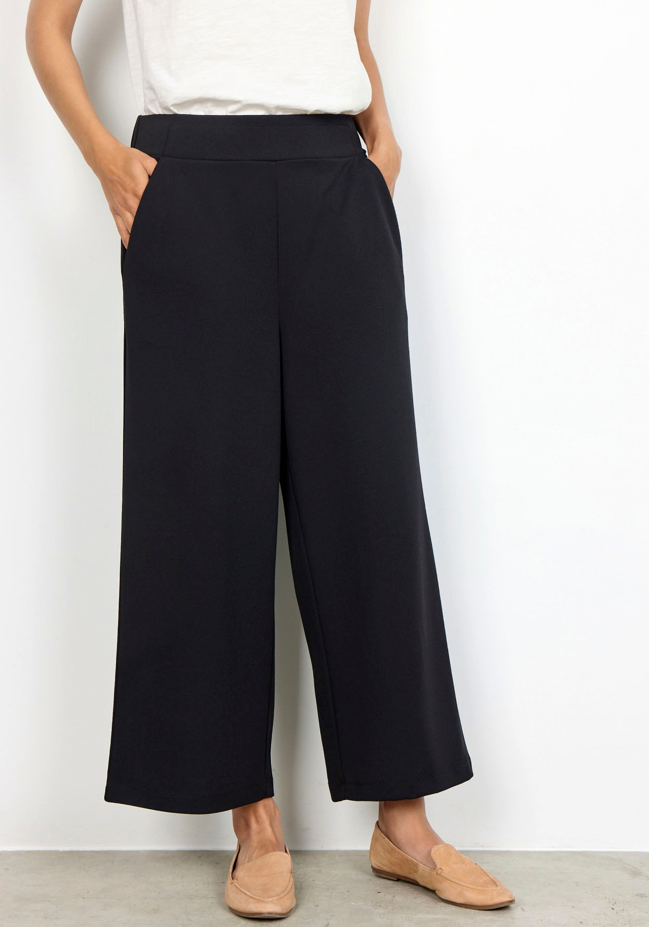 Image of soyaconcept Schlupfhose "SC-SIHAM 36" Sommerhose, bequeme Culotte in 7/8 Länge und lässiger Passform