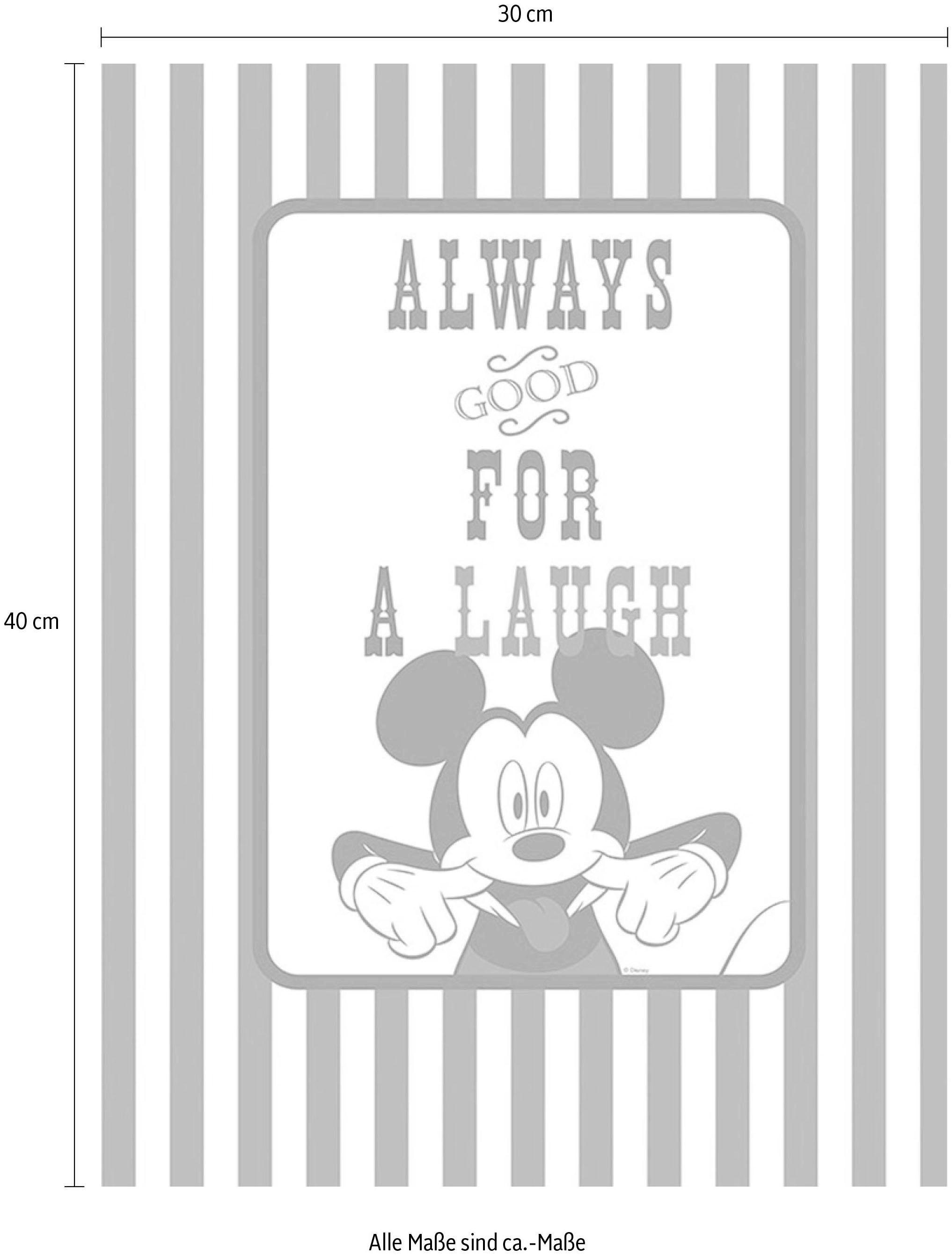 Komar Poster »Mickey Mouse Laugh«, Disney, (1 St.), Kinderzimmer, Schlafzimmer, Wohnzimmer