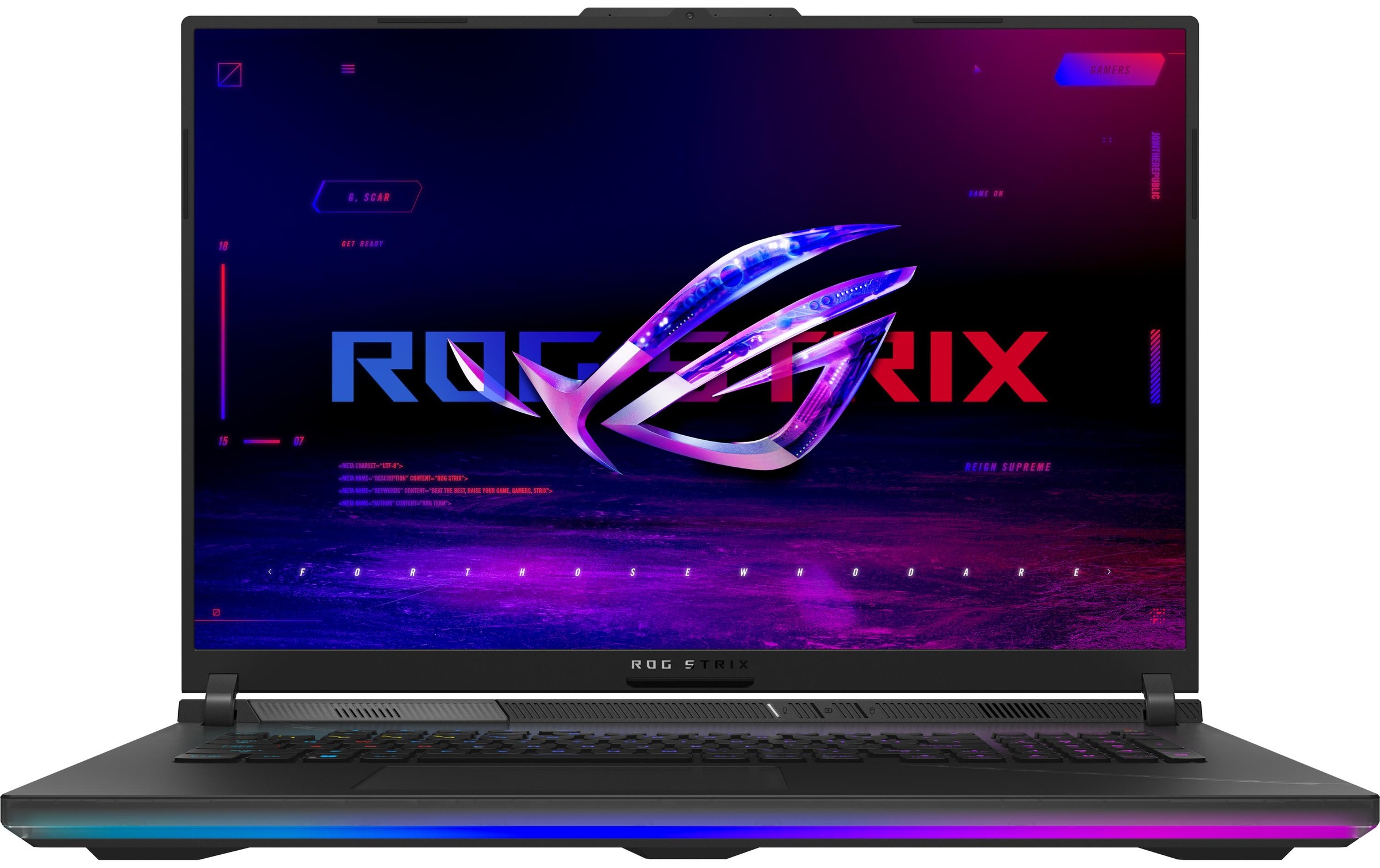 Asus Gaming-Notebook »ROG Strix SCAR 18«, 45,54 cm, / 18 Zoll, Intel, Core i9, GeForce RTX 4090, 2000 GB SSD