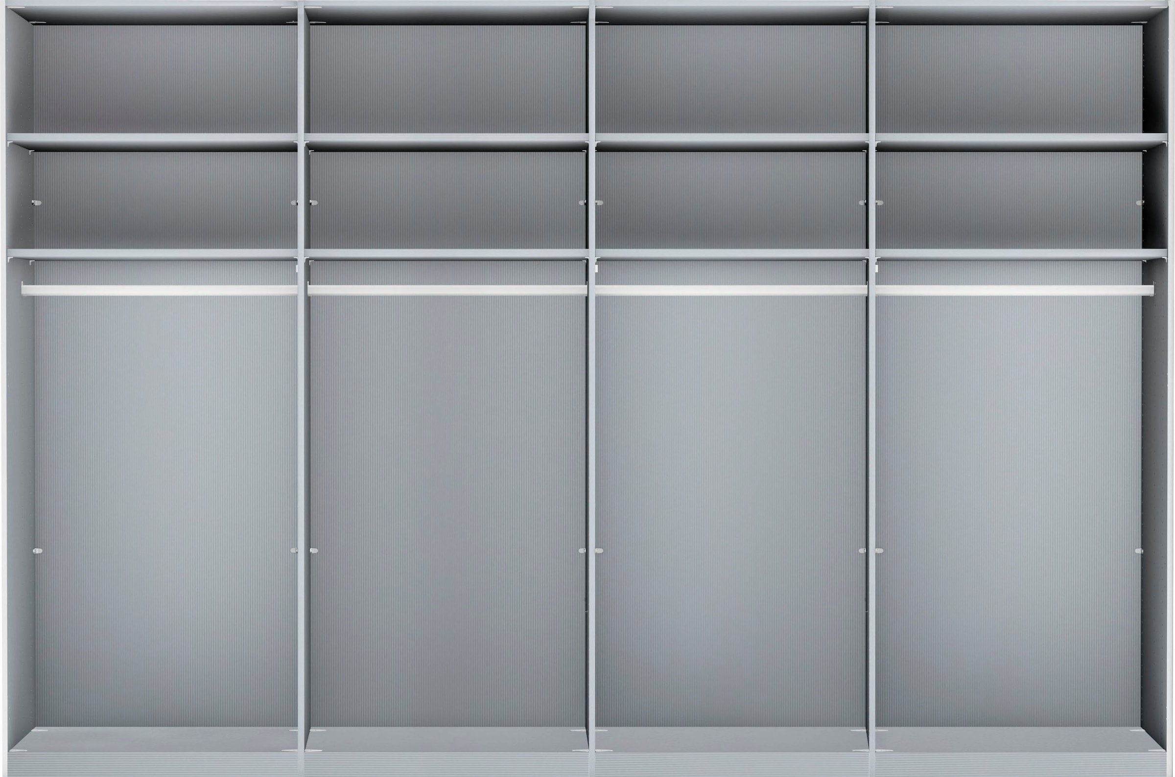 WIEMANN Schwebetürenschrank »Monaco« hochwertige Glas- und Spiegelfront