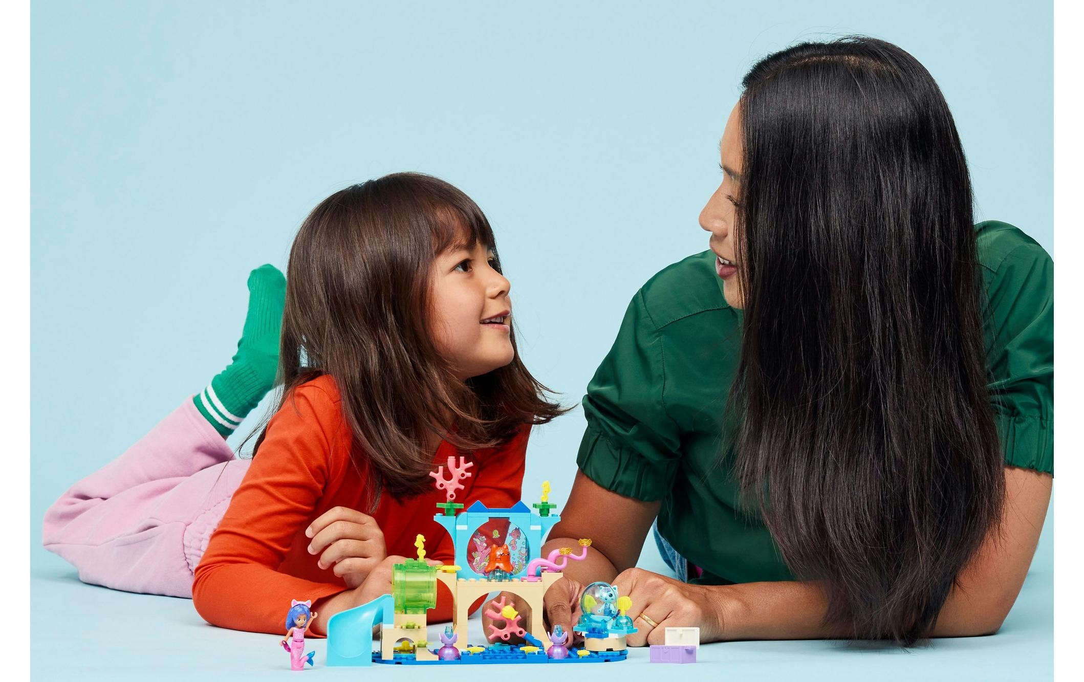 LEGO® Spielbausteine »LEGO® Gabby's Dollhouse Meerjungfrau Aquarium Abenteuer 11204«