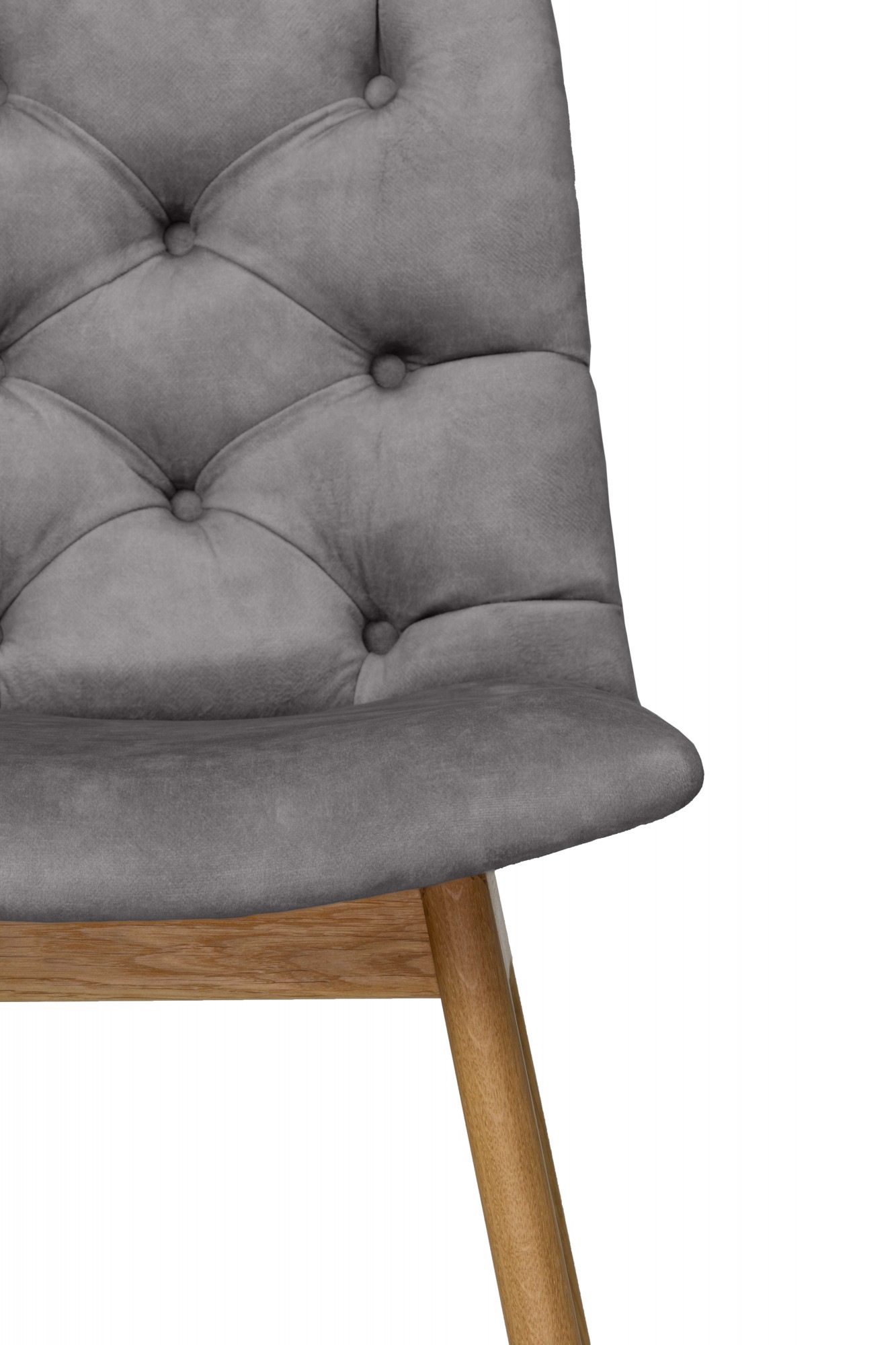 GOODproduct 4-Fussstuhl »Ramon« (Set) 2 Stk.mit Massivholzbeinen, verschiedene Stoffe und Farben