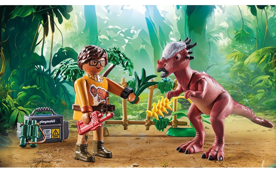 Playmobil® Spielbausteine »Dinos Stygimoloch-Beobachtung 71822«, (37 St.)