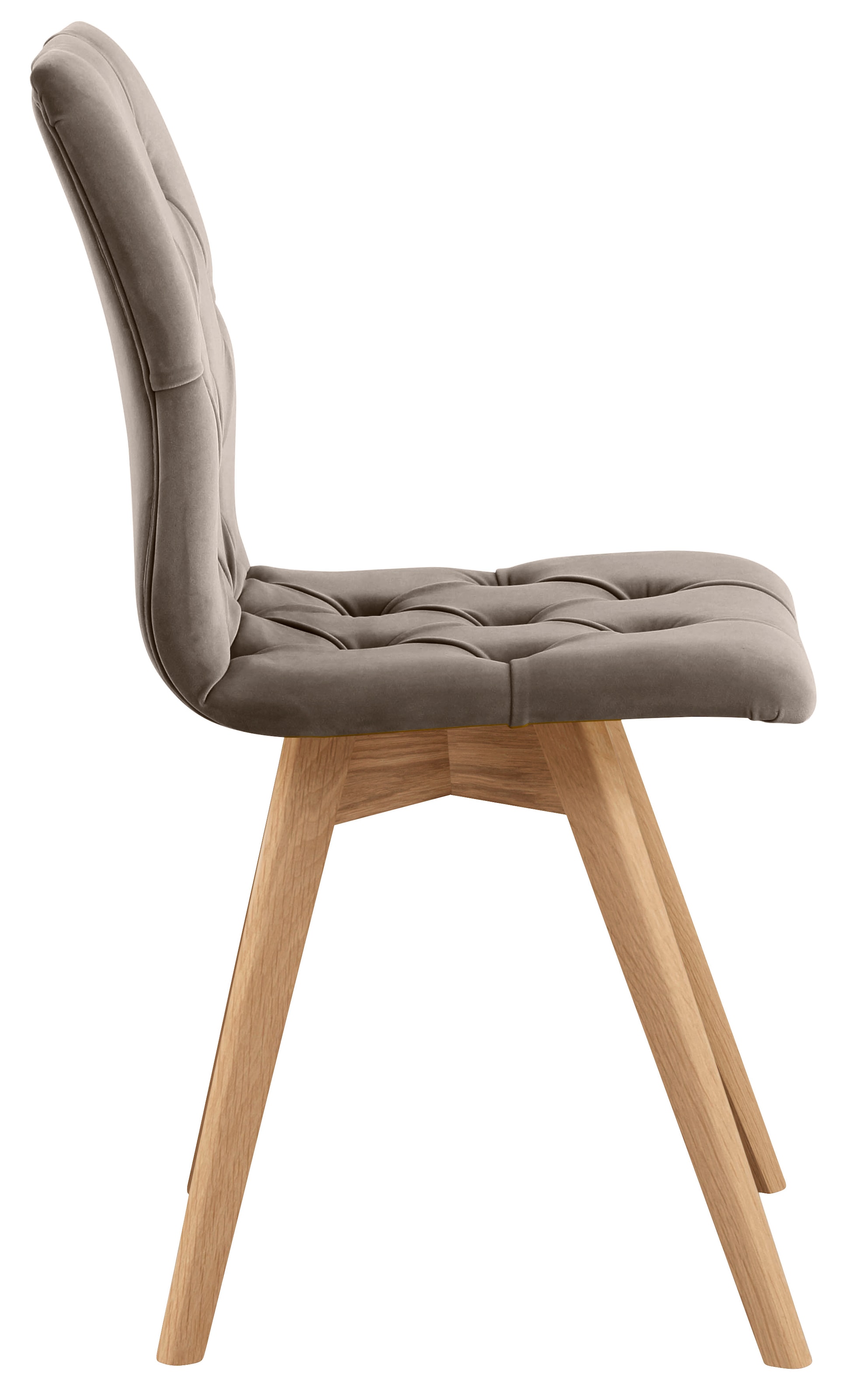 GOODproduct Chaise de salle à manger »Rania« (Set) 2 cuisim 2er/4er/6er Set, Massivholzbeinen