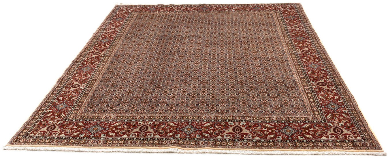 Image of morgenland Hochflor-Läufer »Ghoutshan Medaillon Marrone 388 x 83 cm«, rechteckig, 1 mm Höhe, Unikat mit Zertifikat bei Ackermann Versand Schweiz