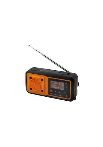 Digitalradio (DAB+) »DAB112OR Orange/Schwarz«, (Digitalradio (DAB+)-FM-Tuner)