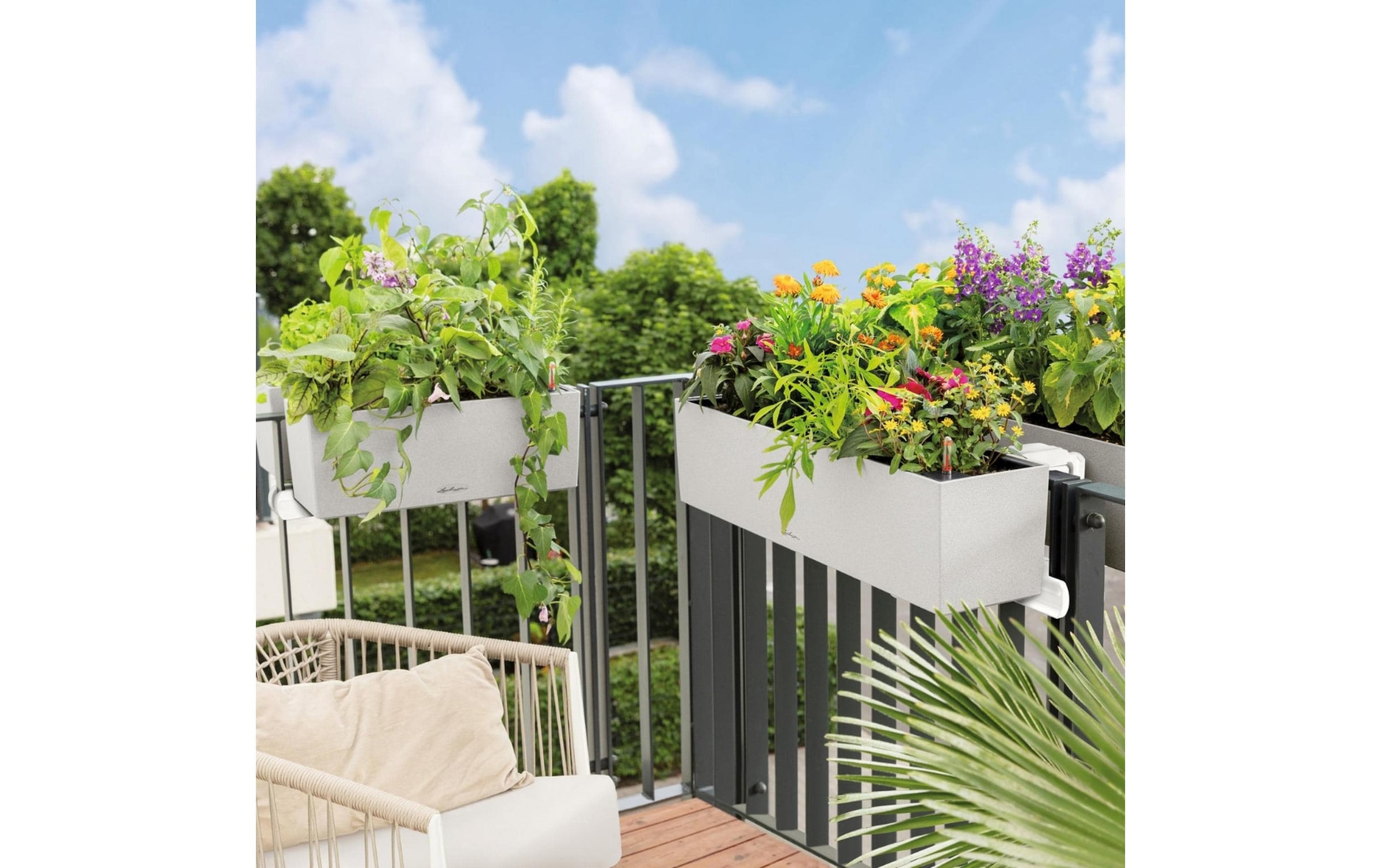   Balkonkasten »Lechuza BALCONERA Stone 40«