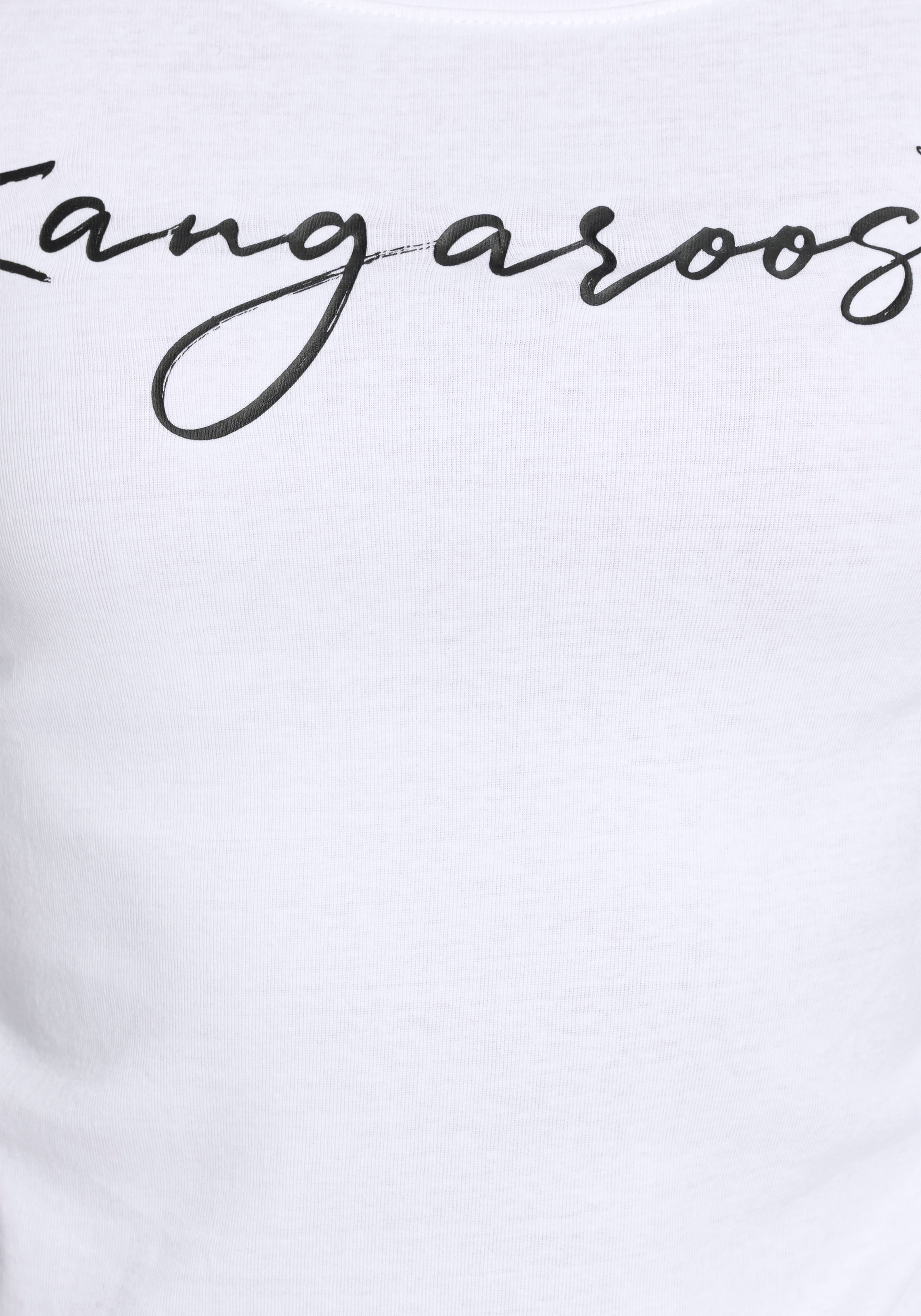 KangaROOS Longsleeve, mit trendigem Logoschriftzug