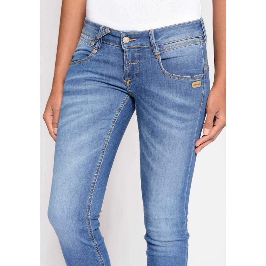 GANG Skinny-fit-Jeans »94Nena«, mit coolen Used-Effekten