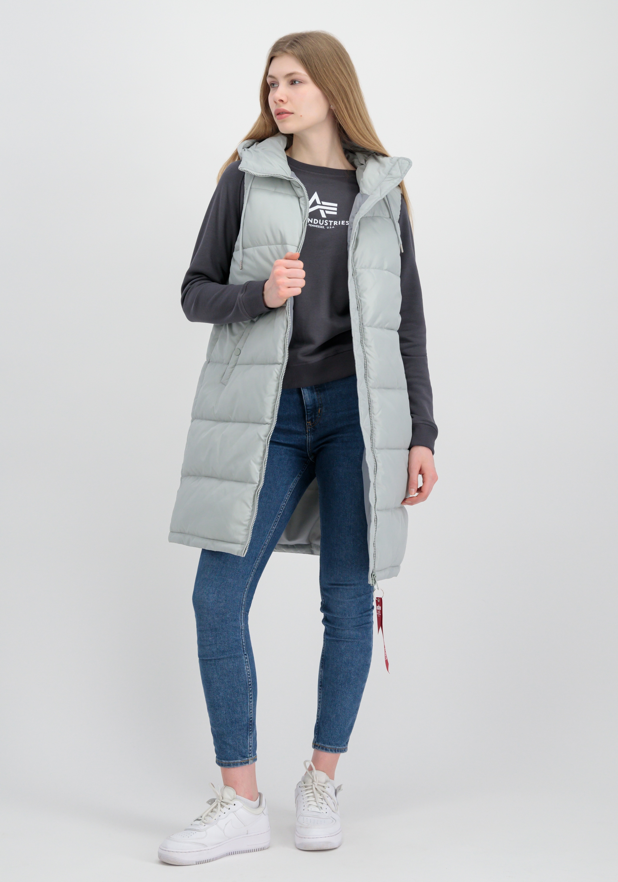 Alpha Industries Blouson »Alpha Industries Women - Vests Long Puffer Vest Wmn«